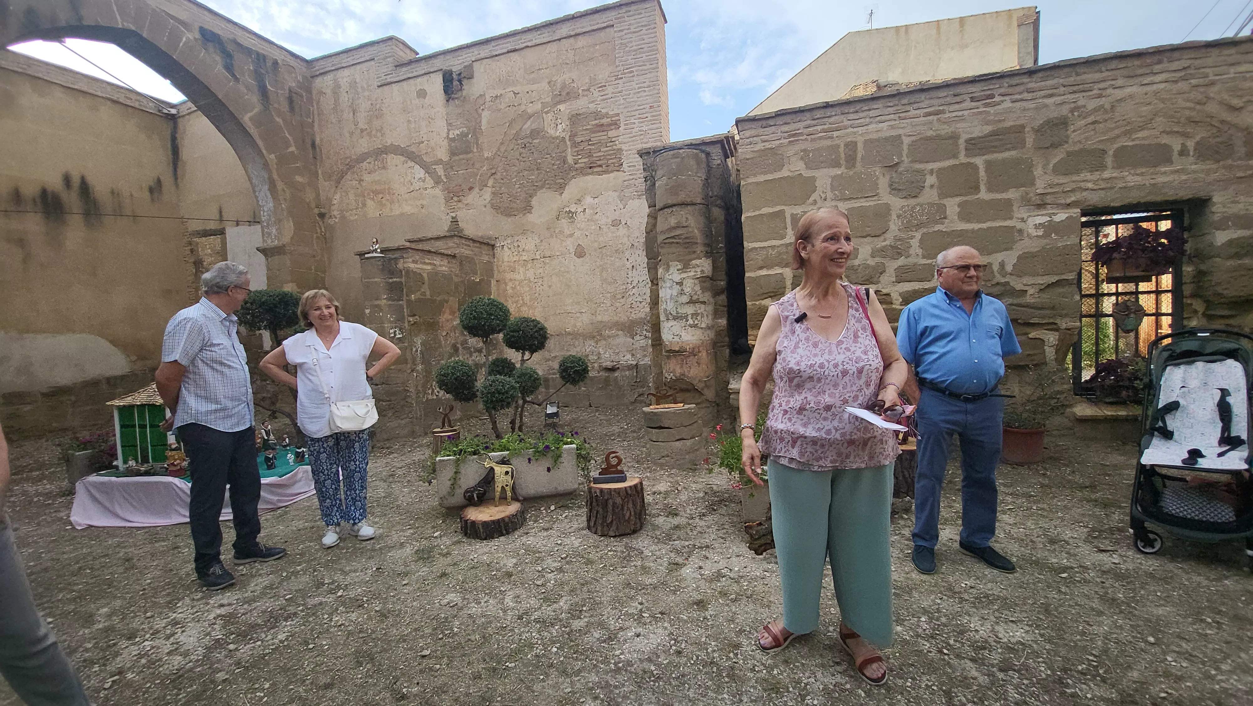 Exposición de Artesanos del Casco en la Malena de Huesca. Foto Mercedes Manterola