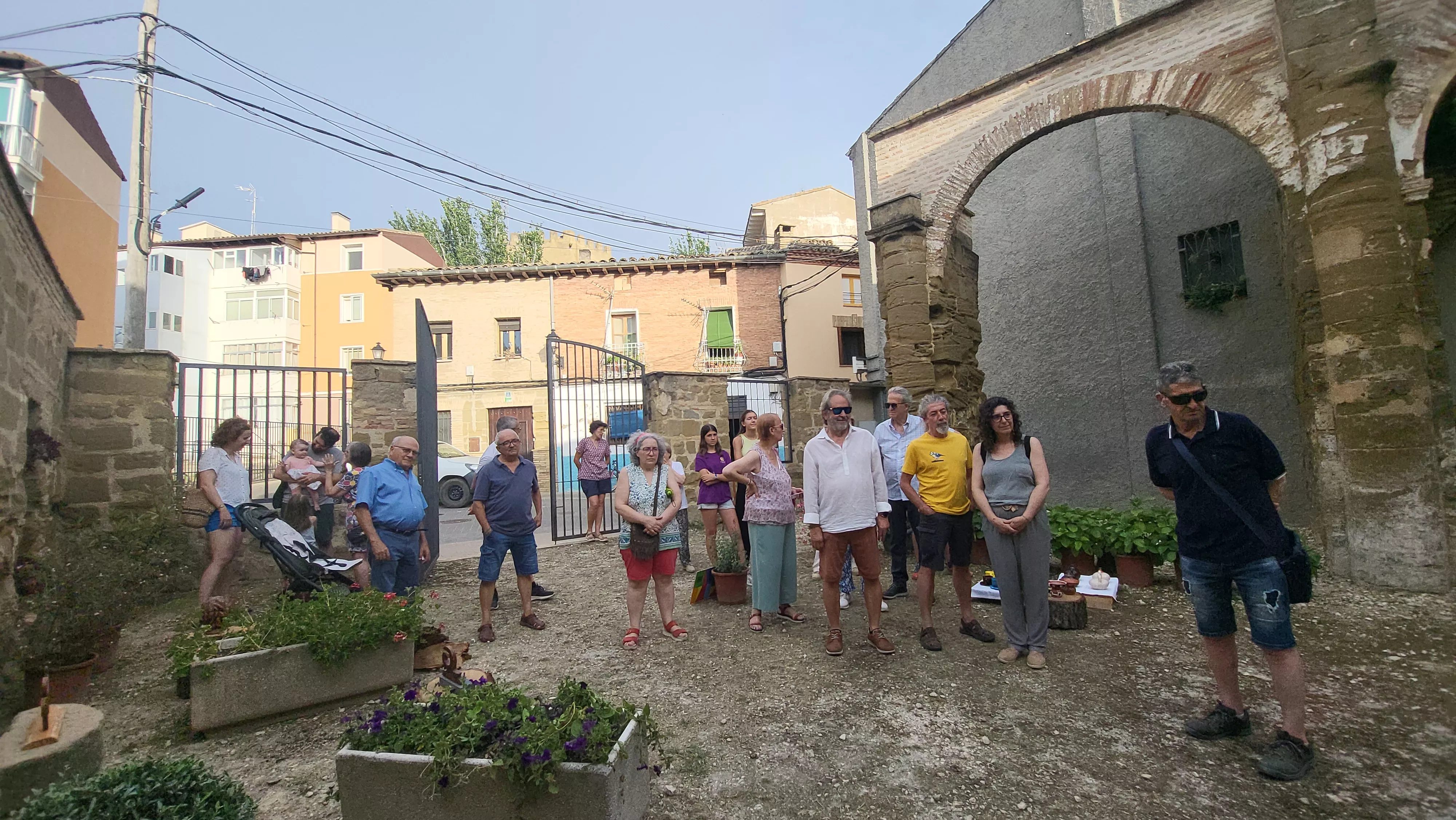 Exposición de Artesanos del Casco en la Malena de Huesca. Foto Mercedes Manterola
