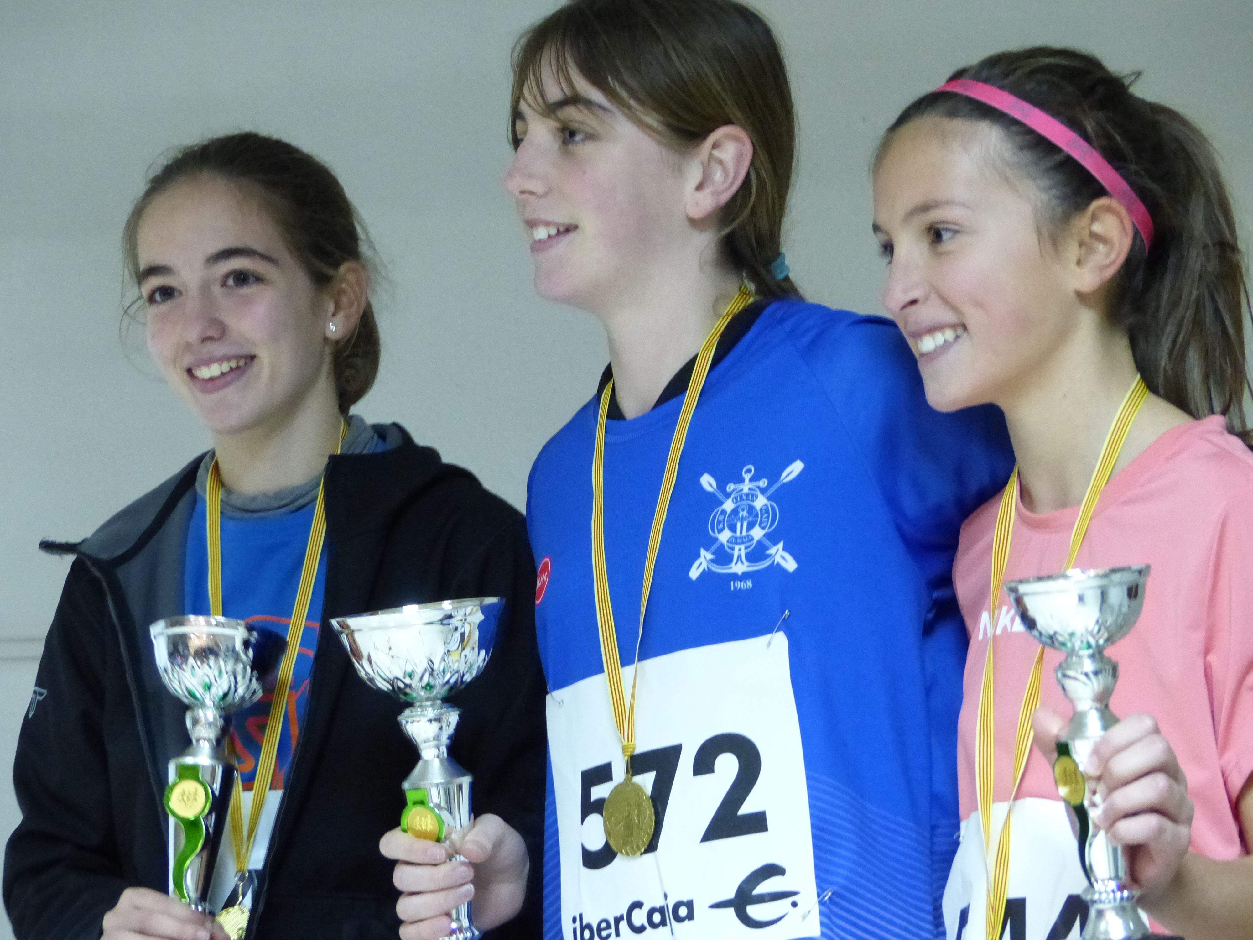 Infantil femenino. Foto Deporte Cantera Sabiñánigo