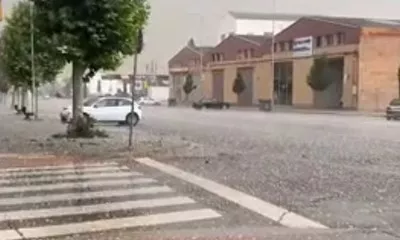 Tormenta en Binéfar Tormenta en Binéfar