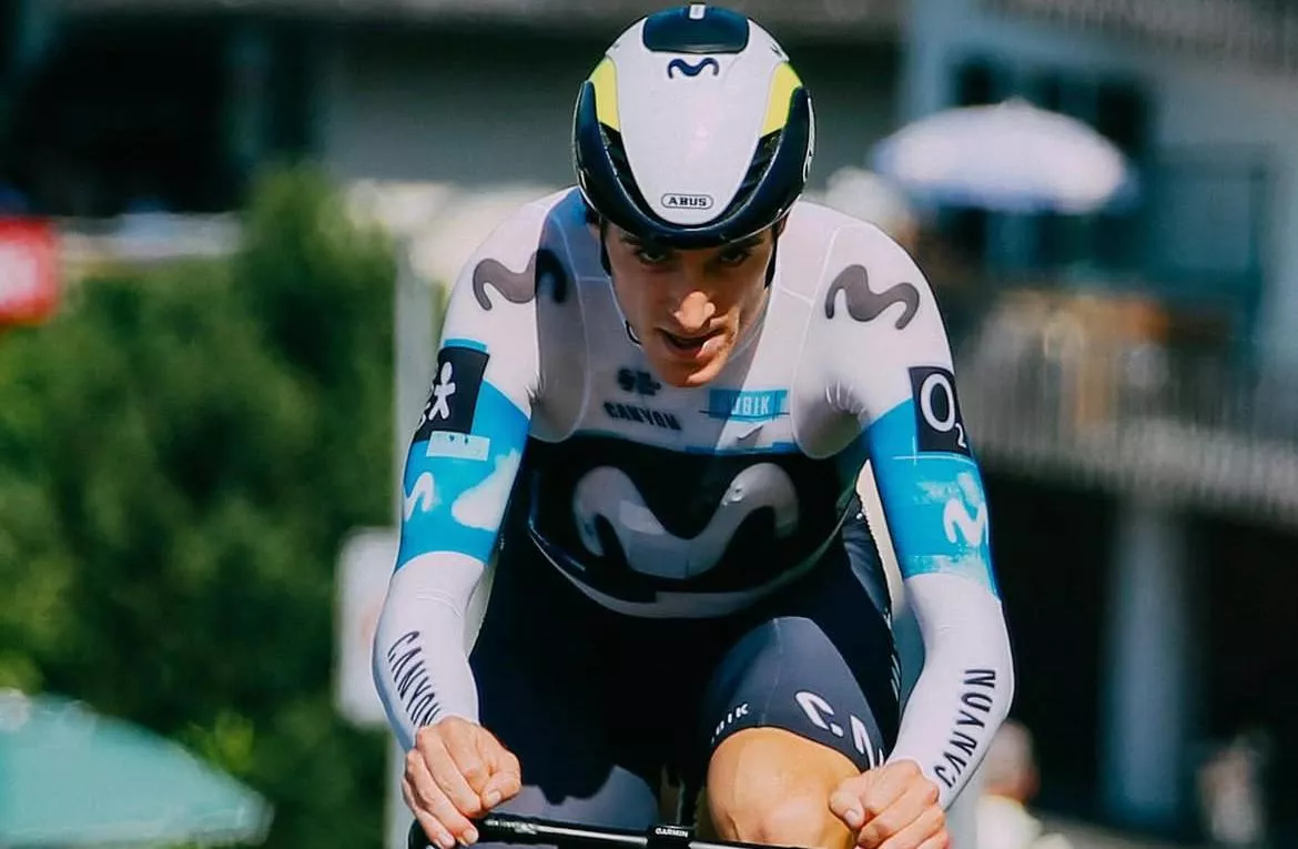 Pablo Castrillo, décimo en la Caen-Caen del Tour