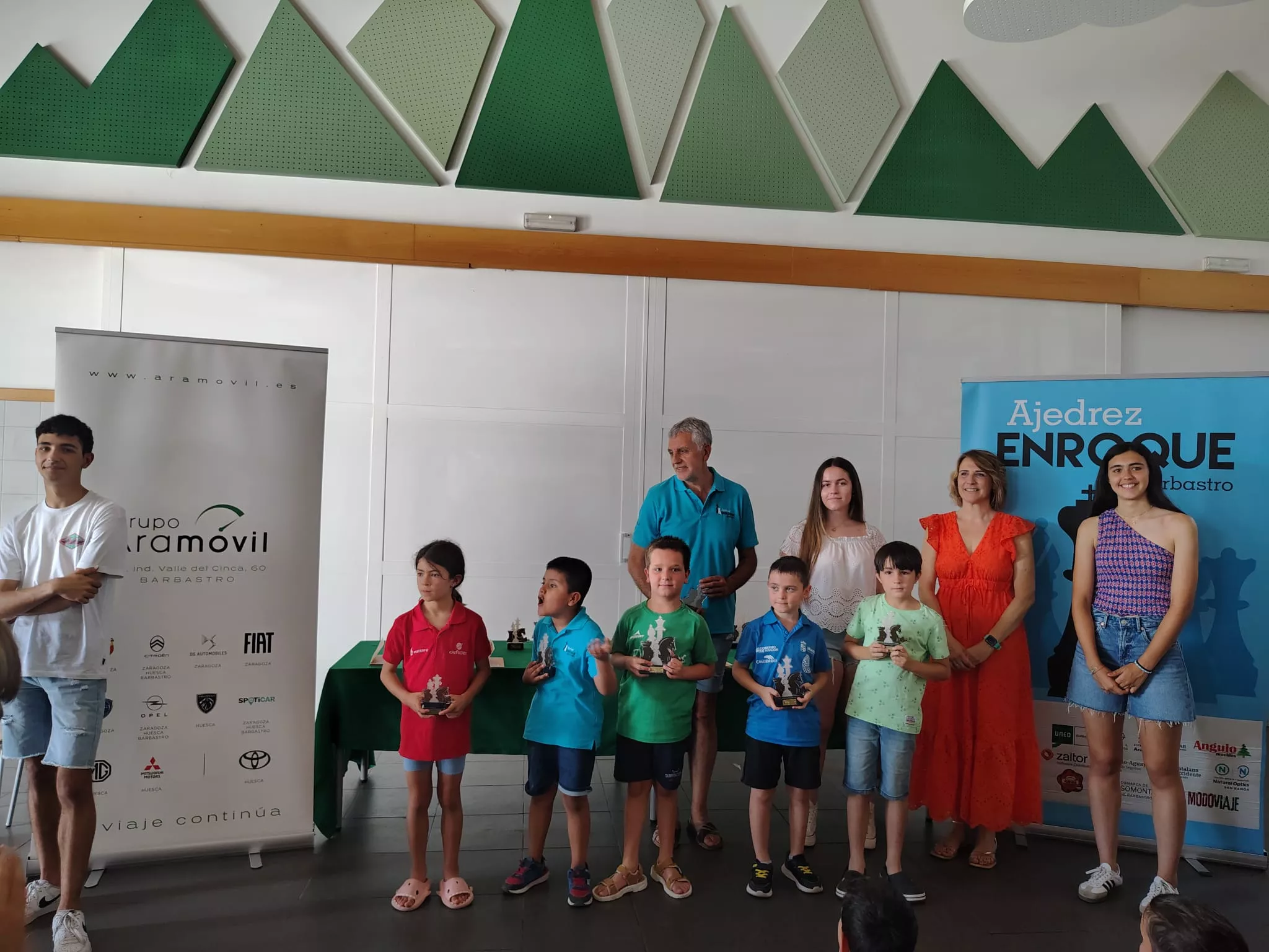 Imágenes del XIX Torneo de Ajedrez de San Ramón de Barbastro