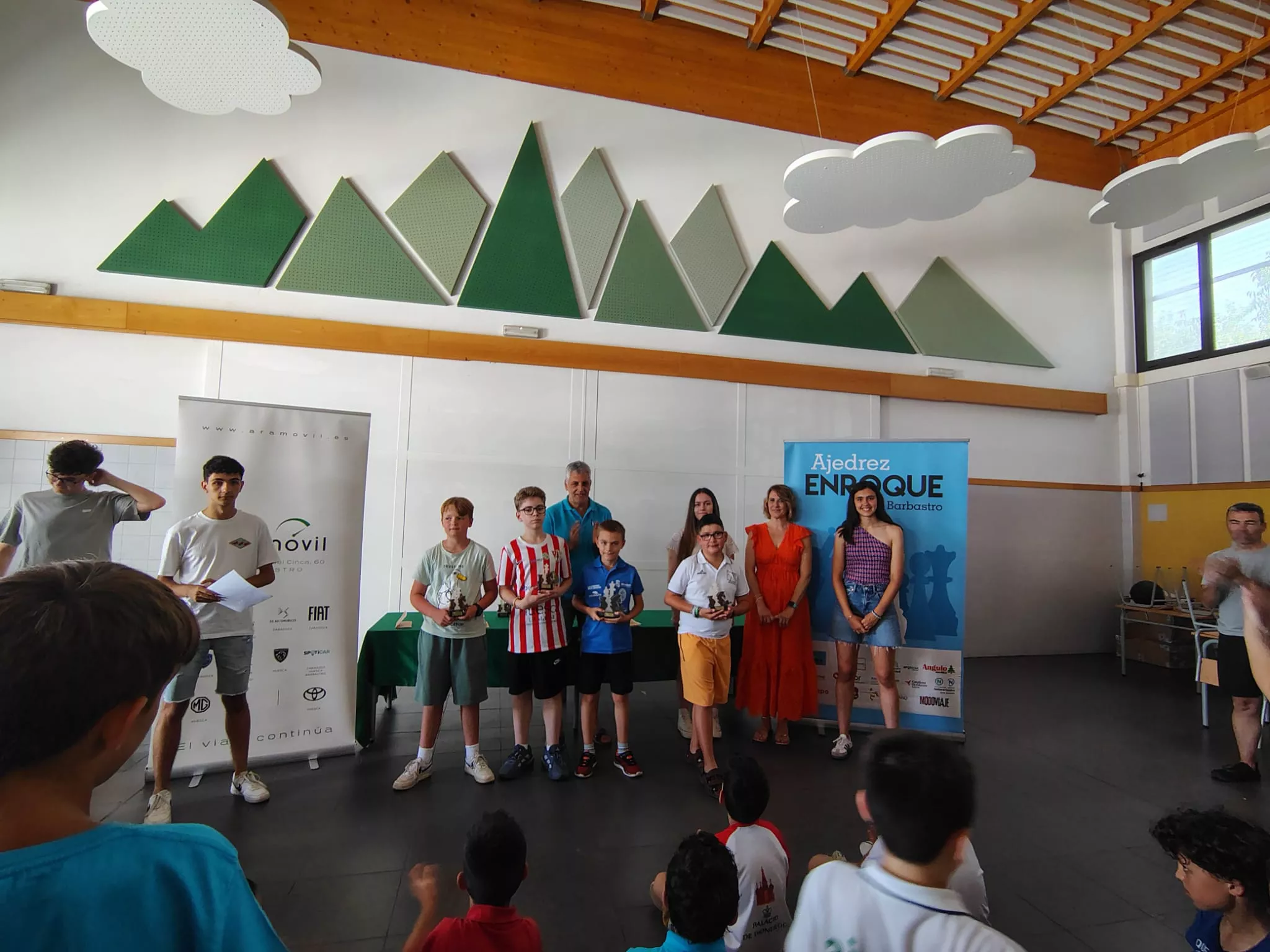 Imágenes del XIX Torneo de Ajedrez de San Ramón de Barbastro