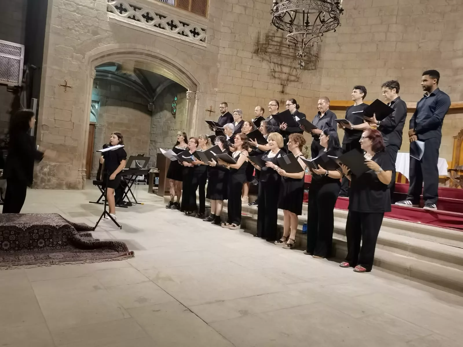 Concierto de la Coral de Binéfar y el Orfeó de Balaguer