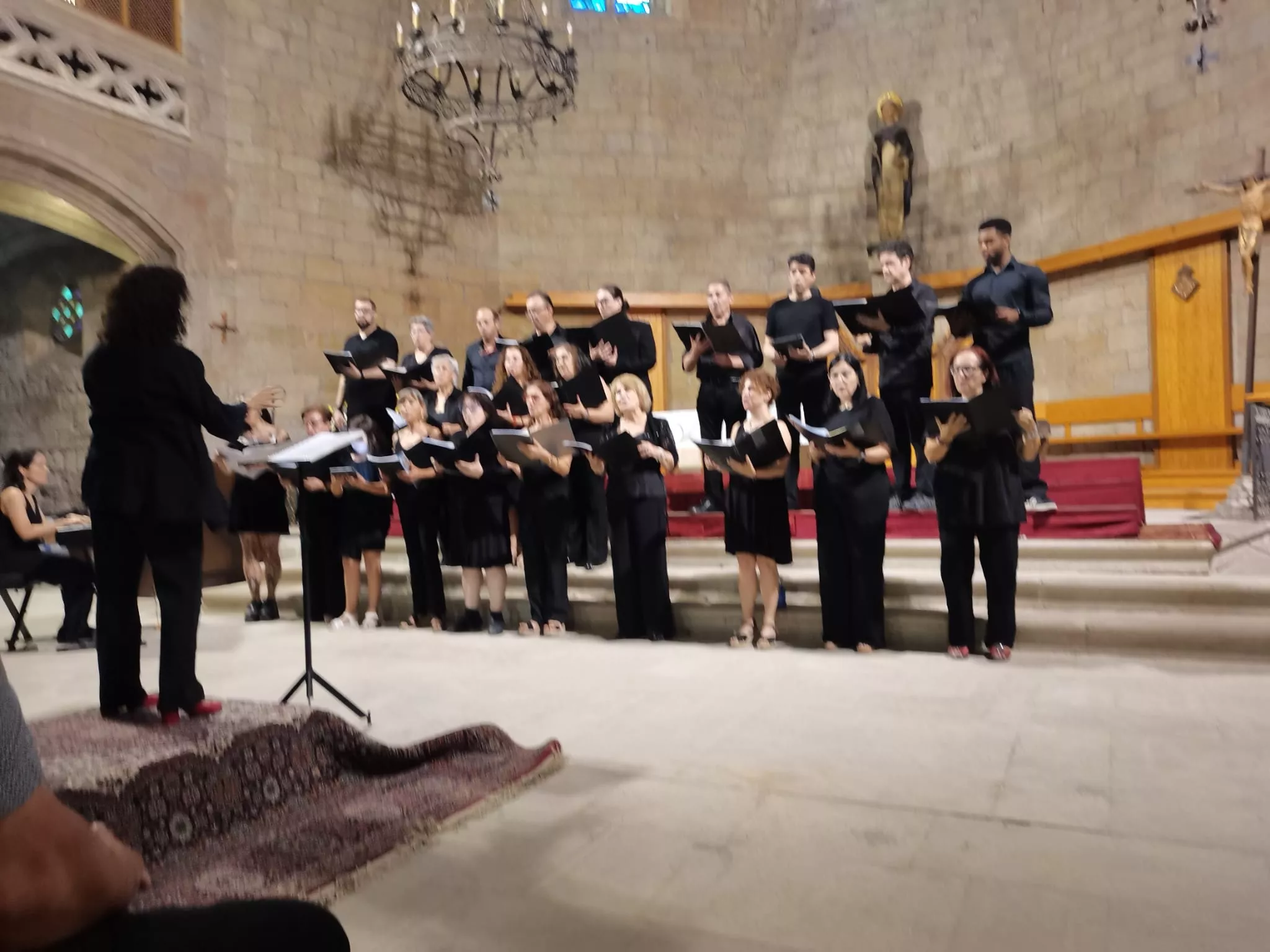 Concierto de la Coral de Binéfar y el Orfeó de Balaguer
