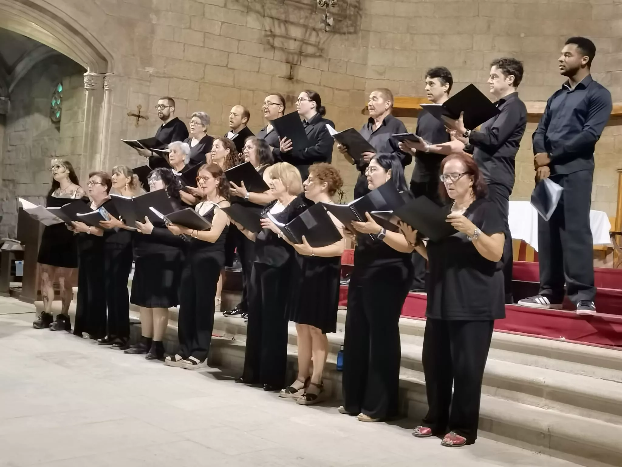 Concierto de la Coral de Binéfar y el Orfeó de Balaguer
