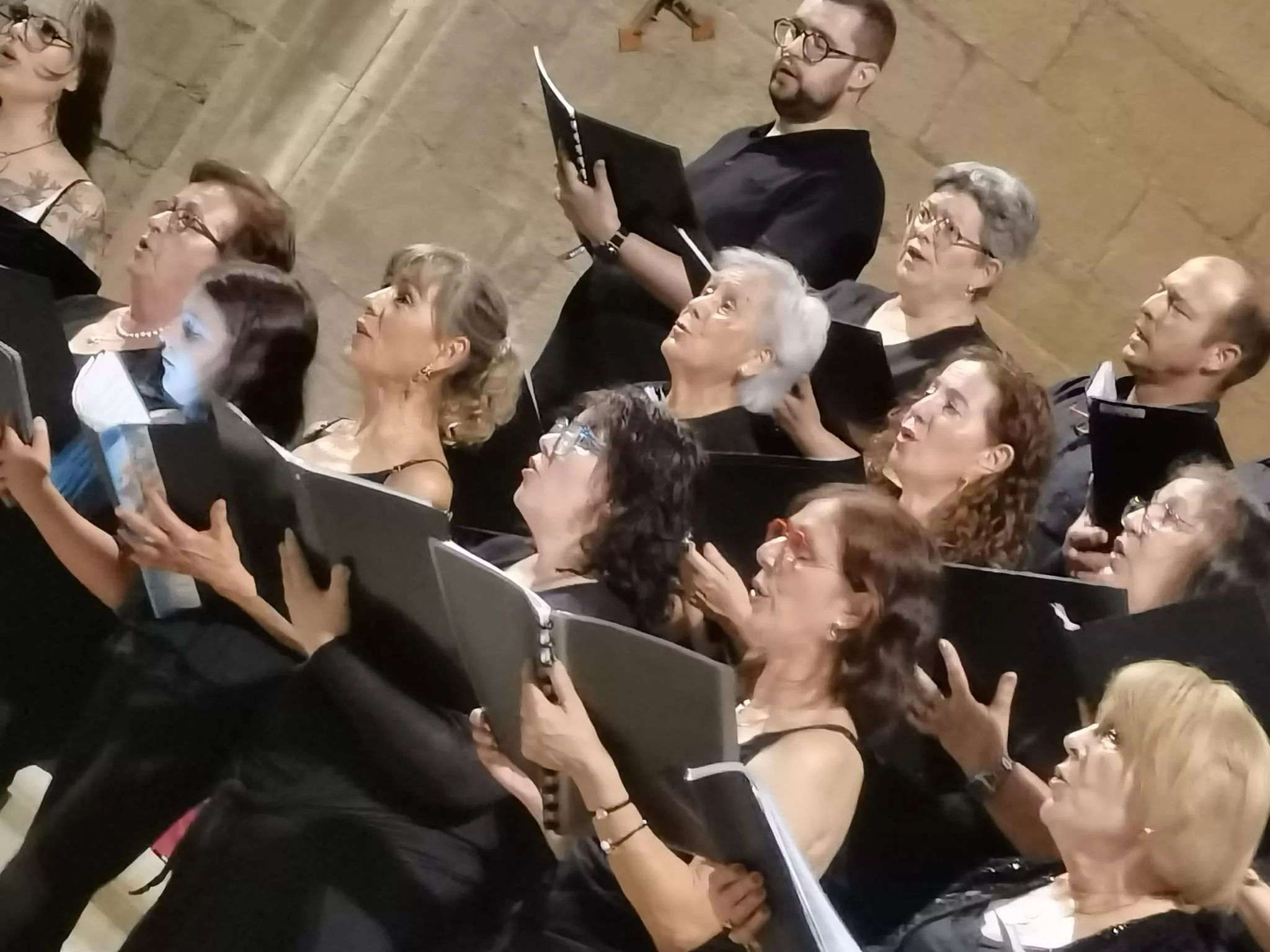 Concierto de la Coral de Binéfar y el Orfeó de Balaguer