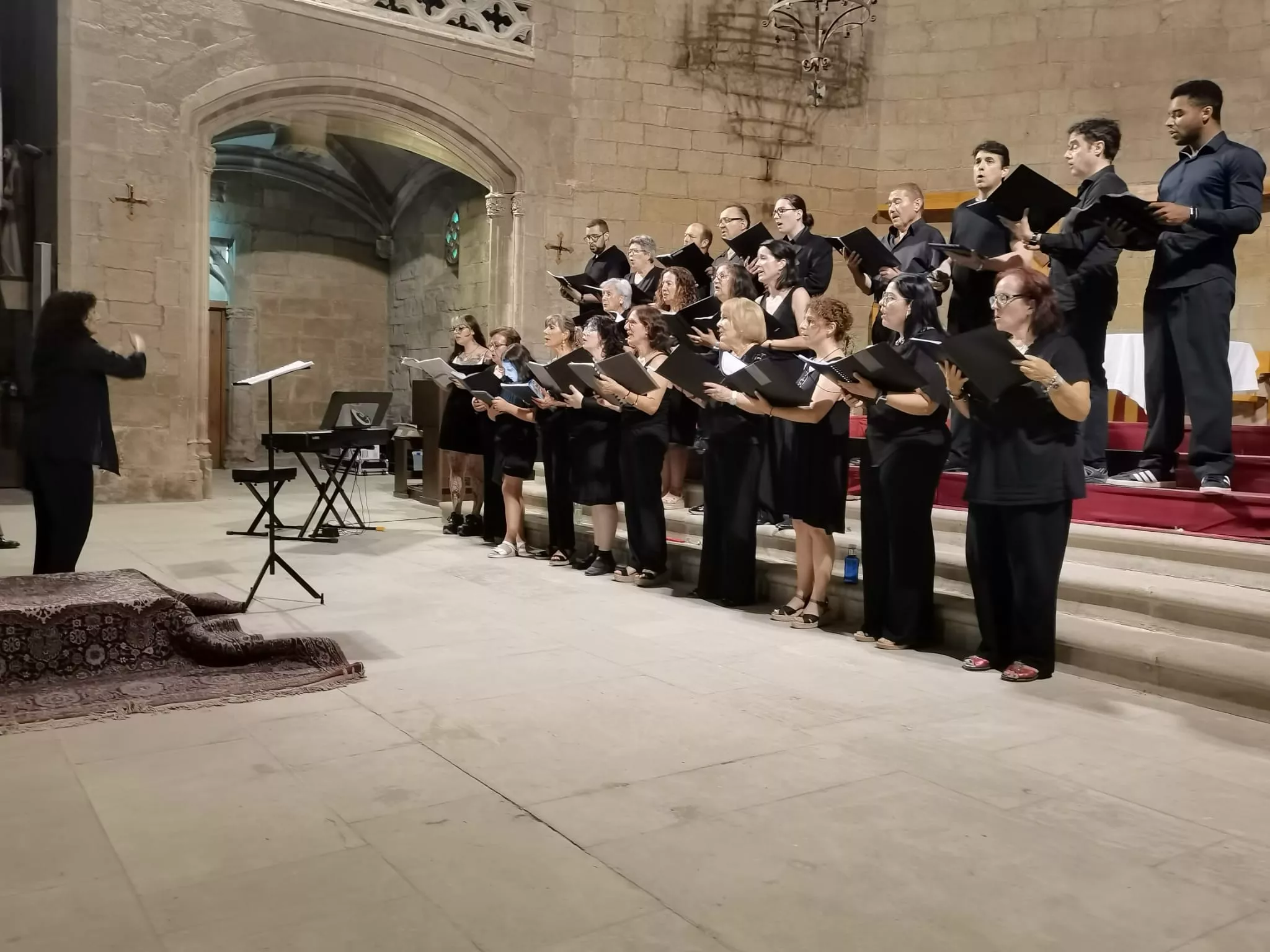 Concierto de la Coral de Binéfar y el Orfeó de Balaguer