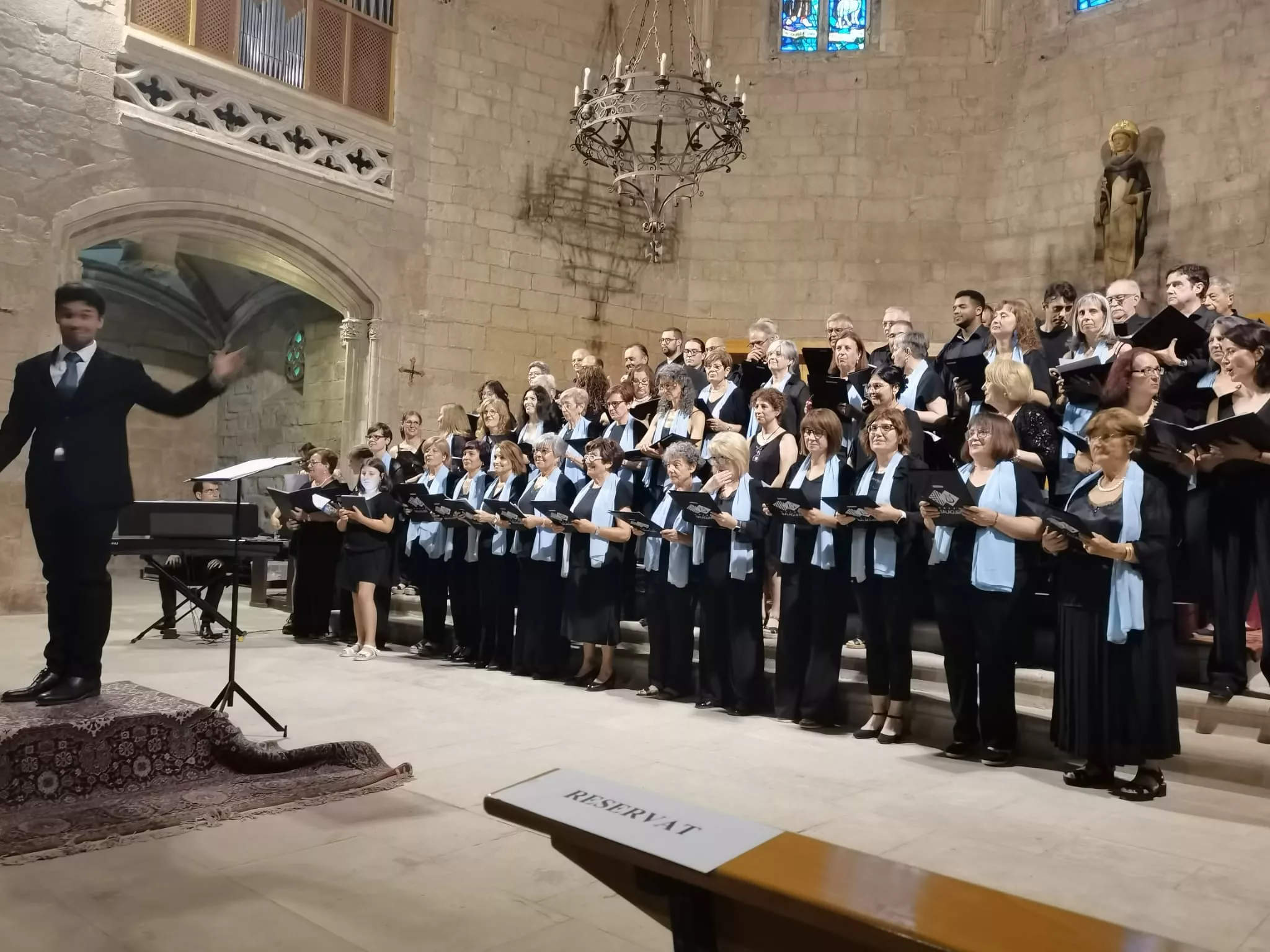 Concierto de la Coral de Binéfar y el Orfeó de Balaguer