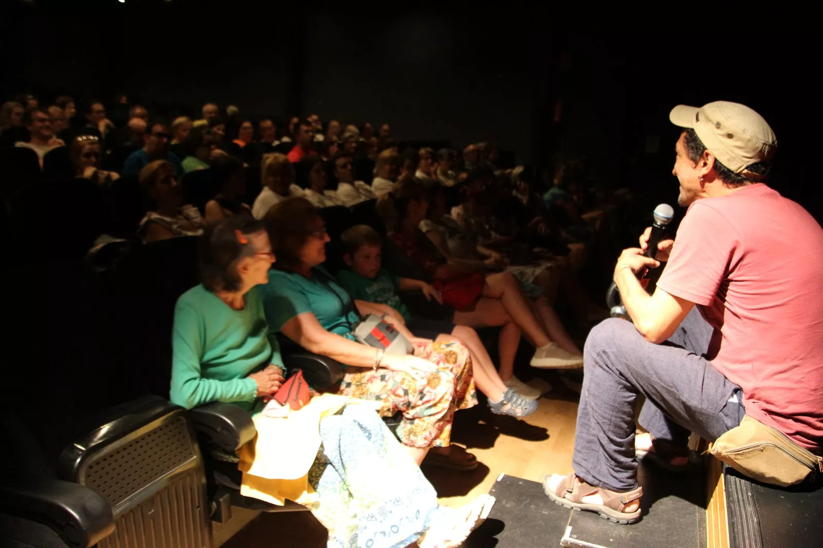 Grupo de Valentia en la Muestra Joven de Teatro y Danza. Foto Carlos Neofato