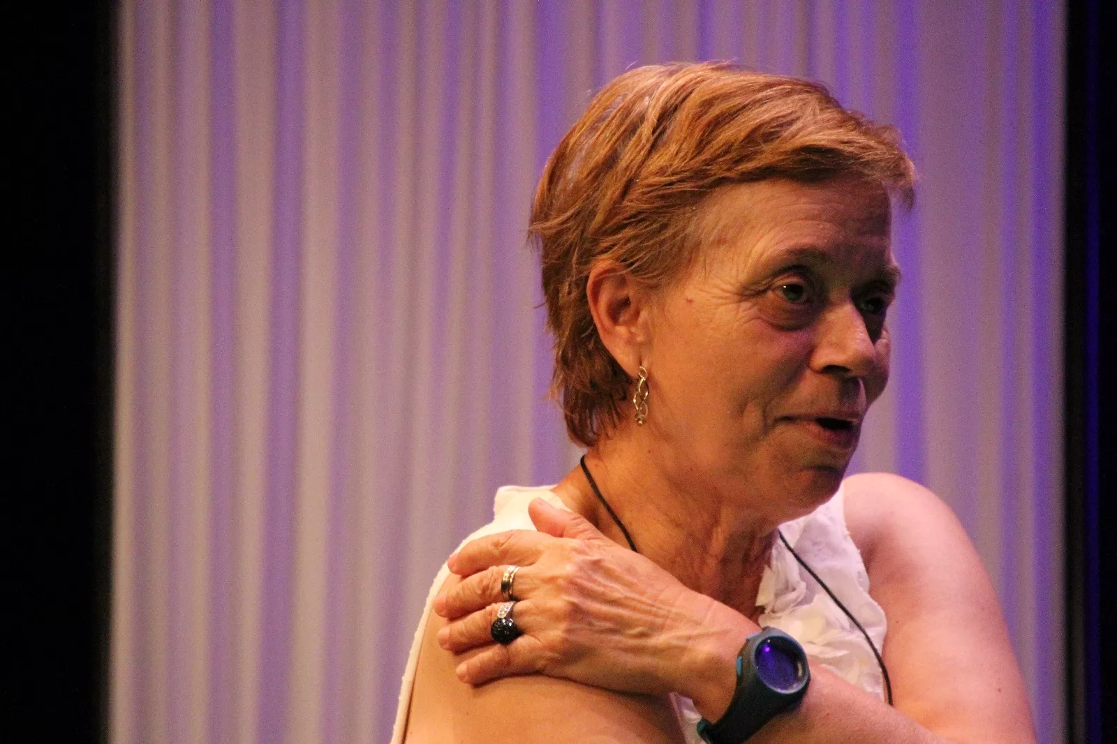 Grupo de Valentia en la Muestra Joven de Teatro y Danza. Foto Carlos Neofato