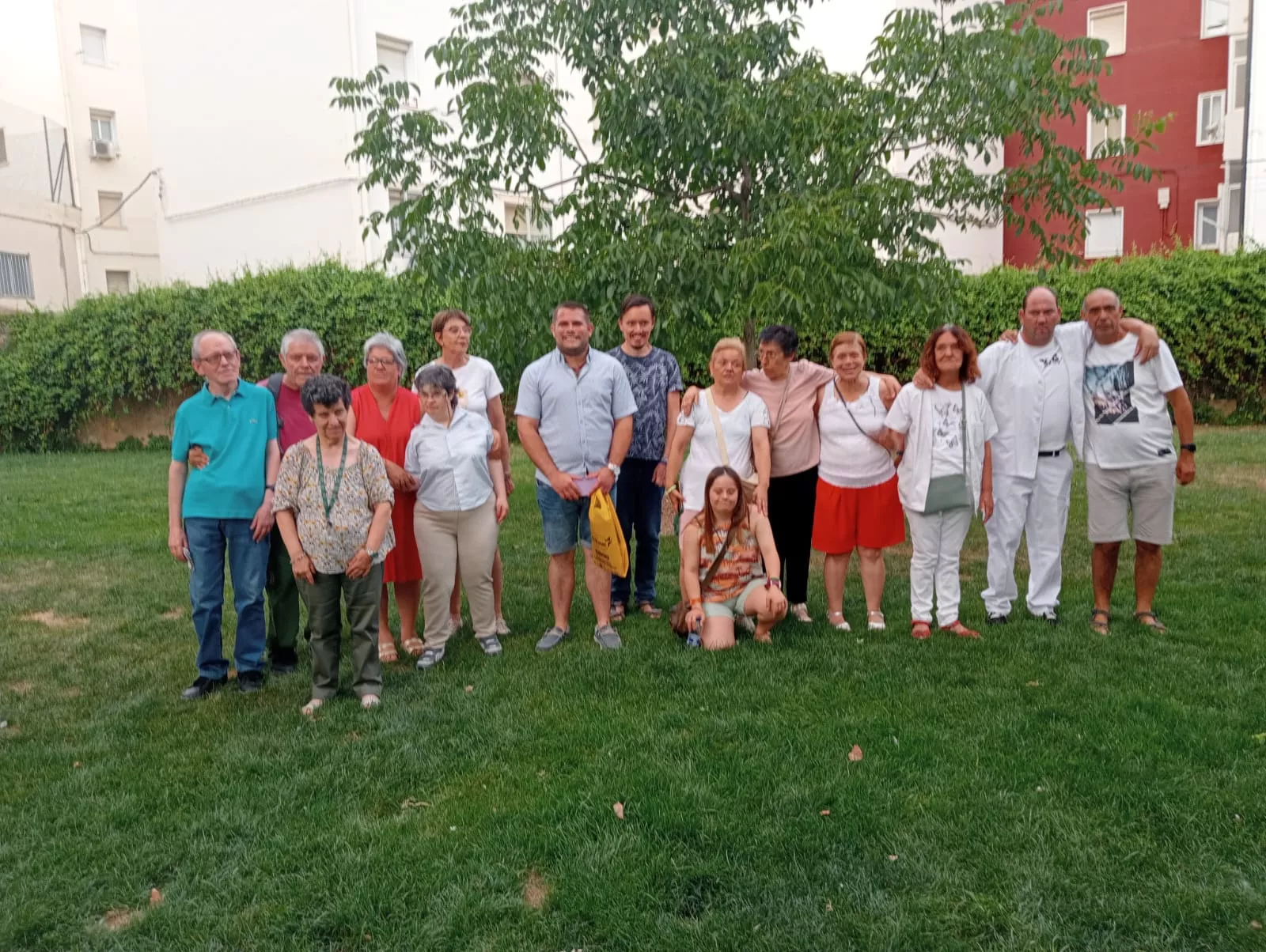 Miembros del Grupo de Teatro de Valentia.