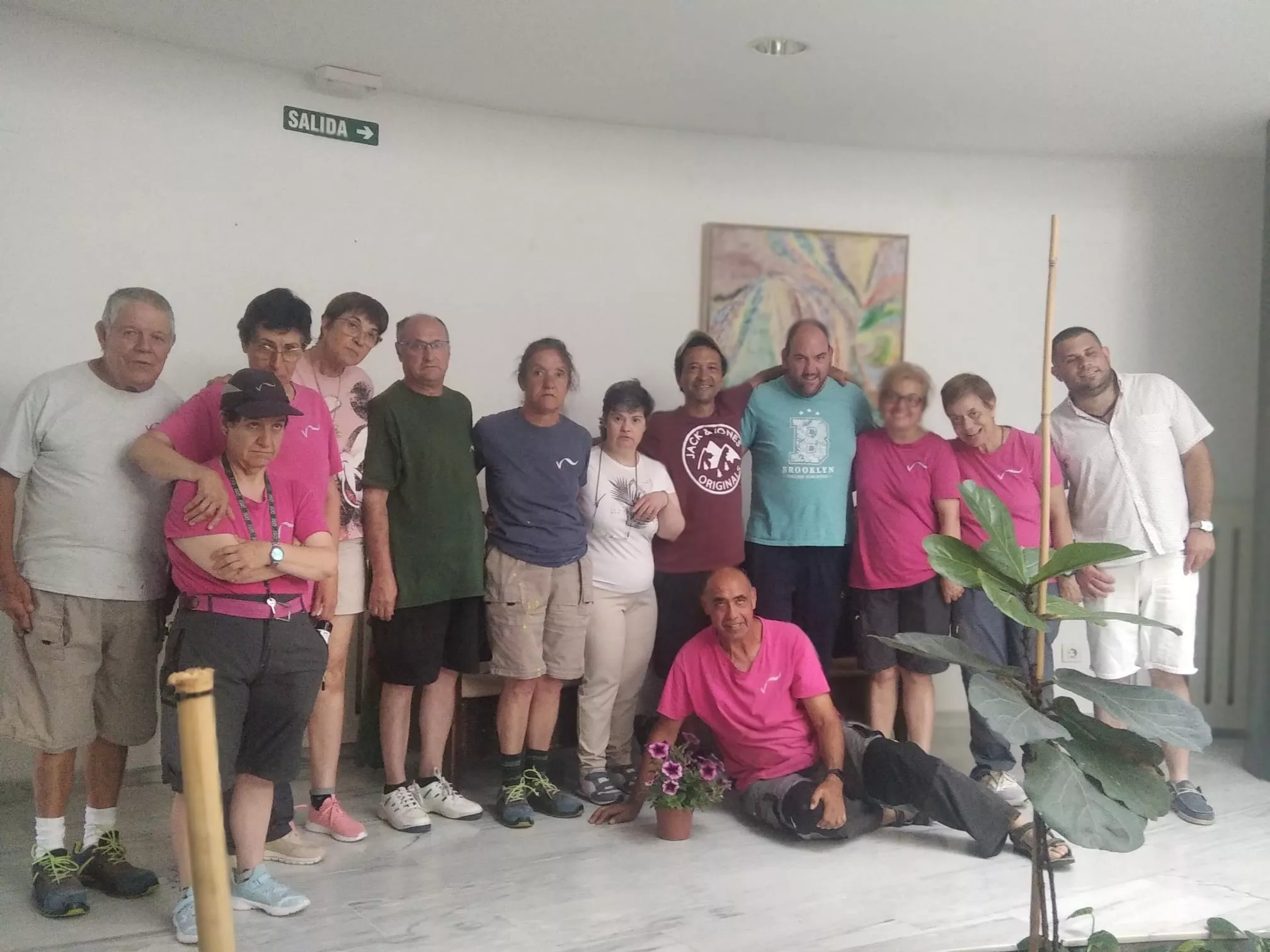 Miembros del Grupo de Teatro de Valentia.