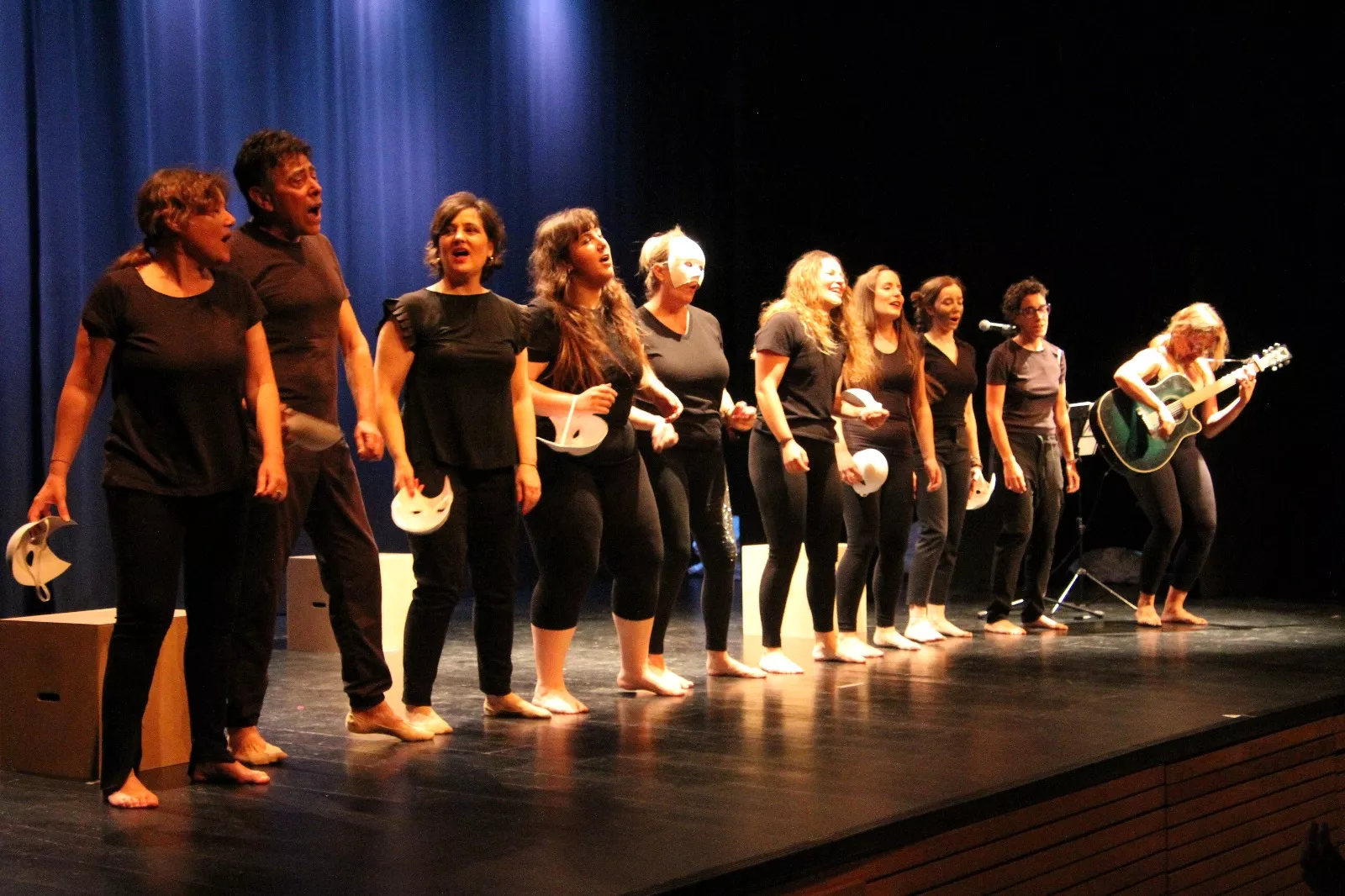 Imágenes de Infinito Teatro en la Muestra Joven de Huesca 2025. Foto Carlos Neofato