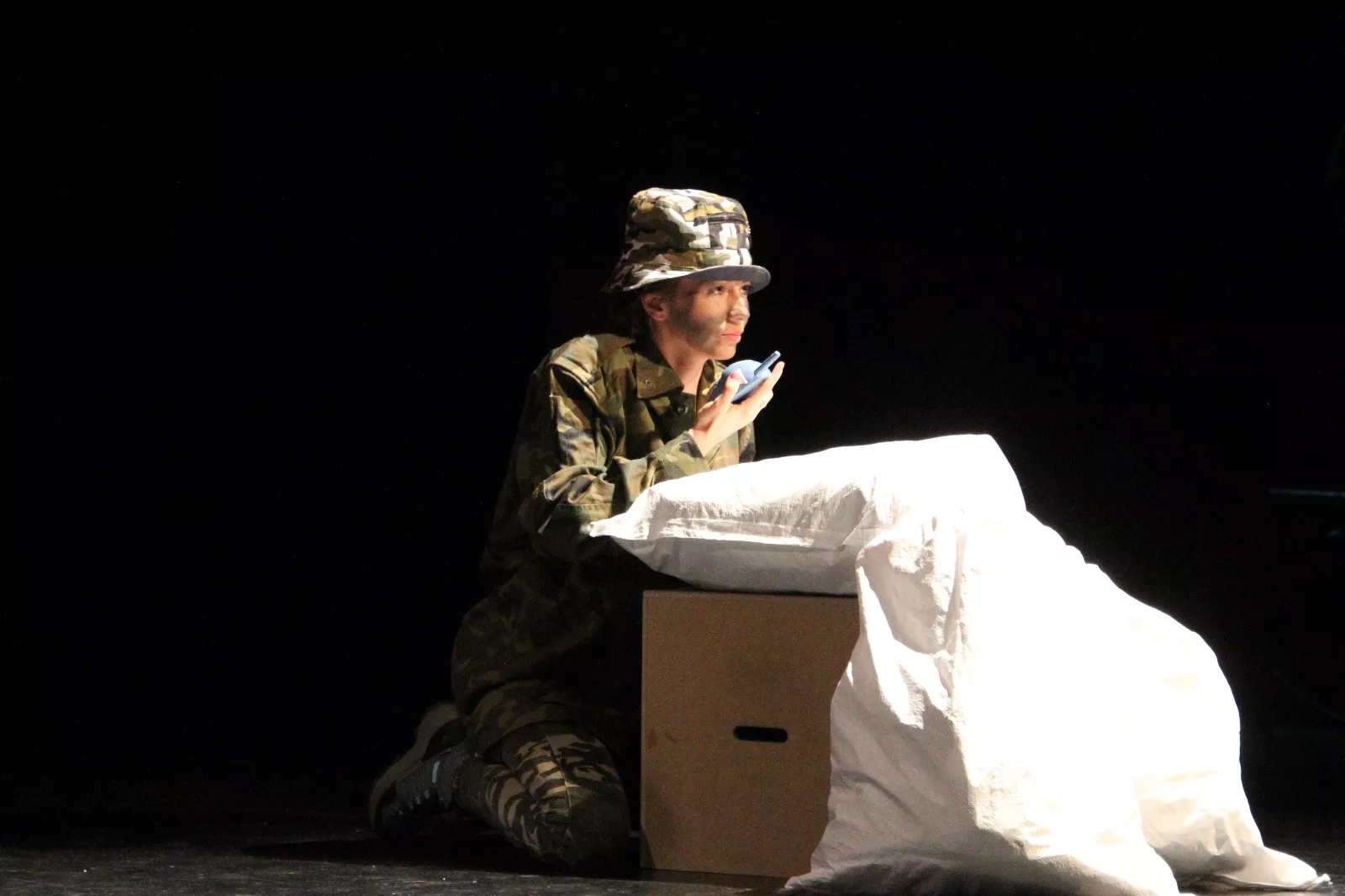 Imágenes de Infinito Teatro en la Muestra Joven de Huesca 2025. Foto Carlos Neofato