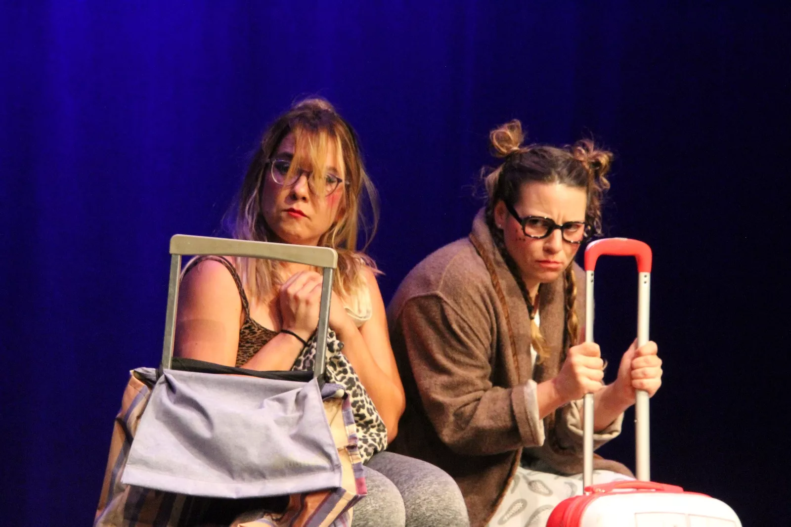 Imágenes de Infinito Teatro en la Muestra Joven de Huesca 2025. Foto Carlos Neofato