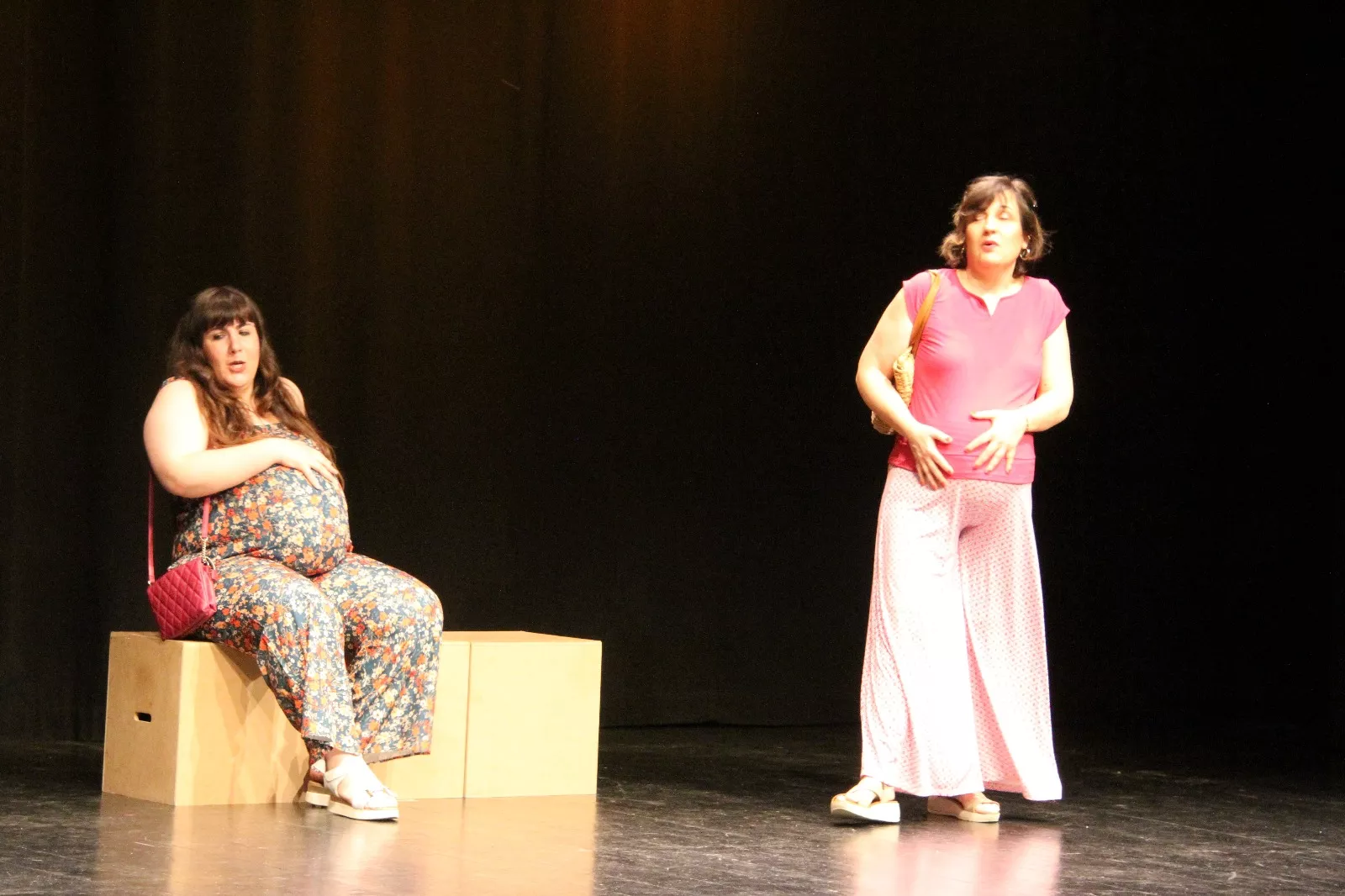 Imágenes de Infinito Teatro en la Muestra Joven de Huesca 2025. Foto Carlos Neofato