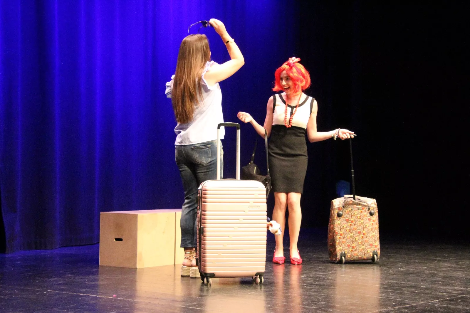 Imágenes de Infinito Teatro en la Muestra Joven de Huesca 2025. Foto Carlos Neofato