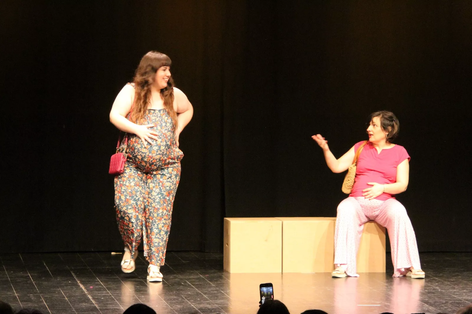 Imágenes de Infinito Teatro en la Muestra Joven de Huesca 2025. Foto Carlos Neofato