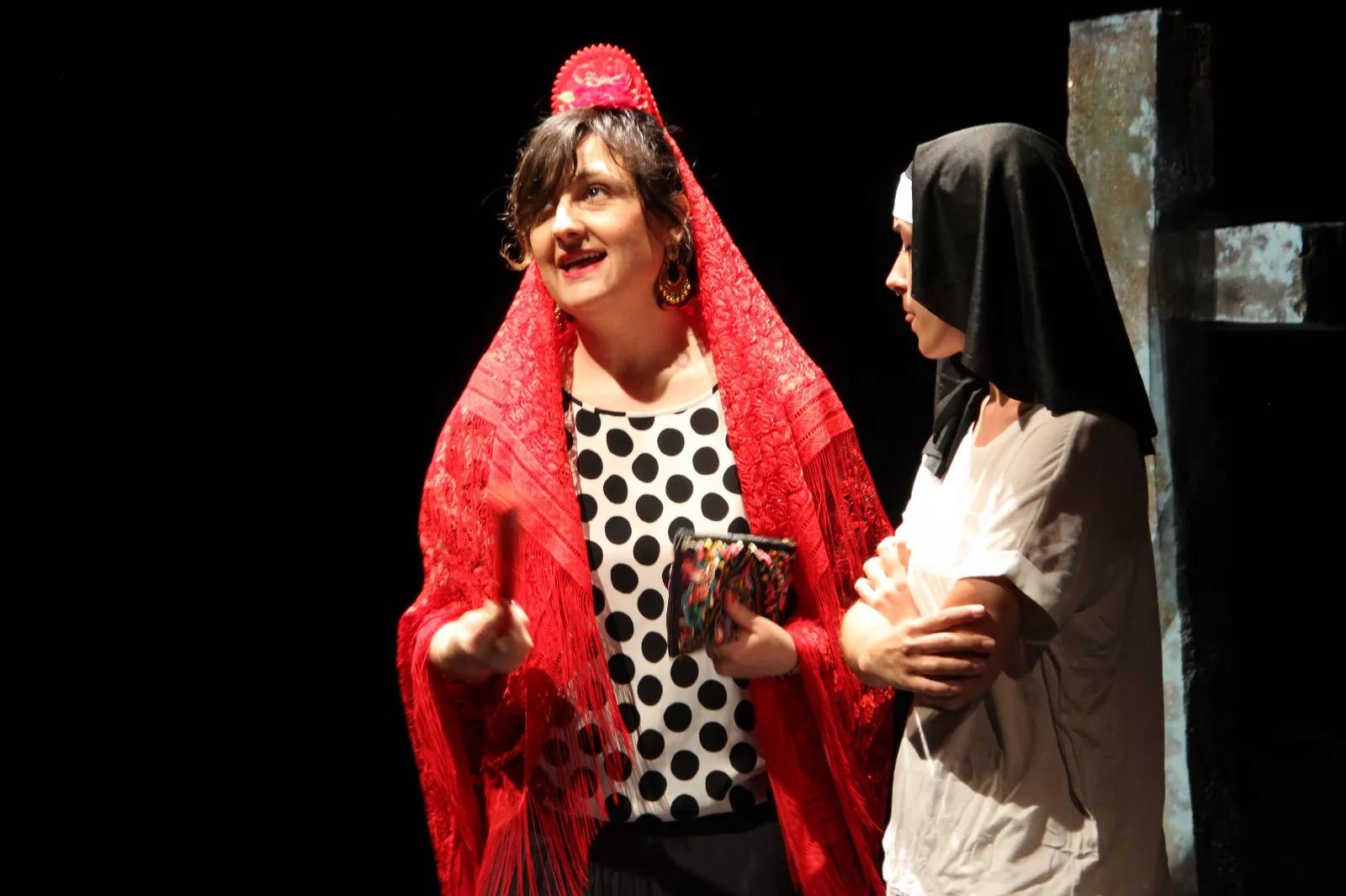 Imágenes de Infinito Teatro en la Muestra Joven de Huesca 2025. Foto Carlos Neofato