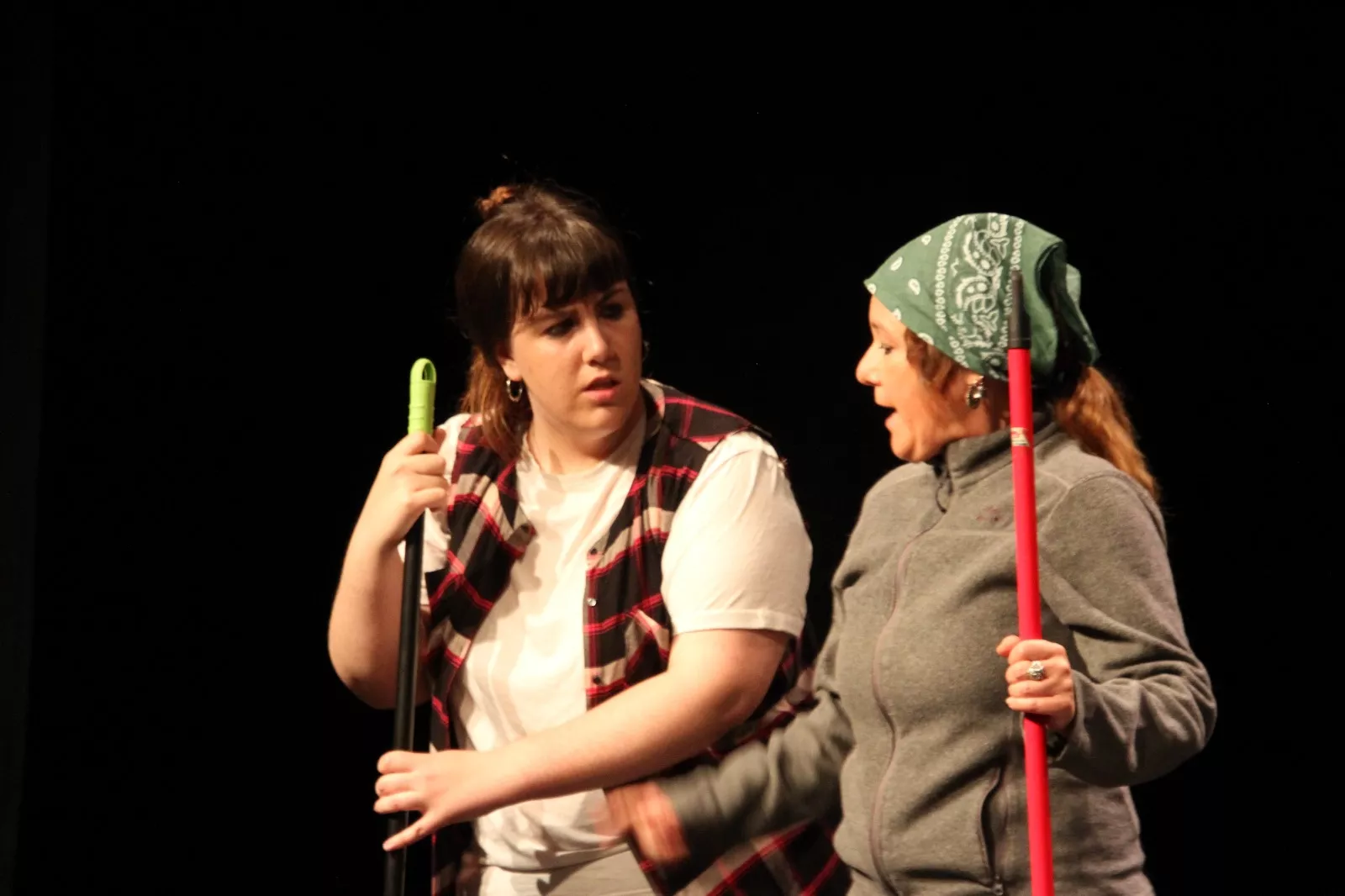 Imágenes de Infinito Teatro en la Muestra Joven de Huesca 2025. Foto Carlos Neofato