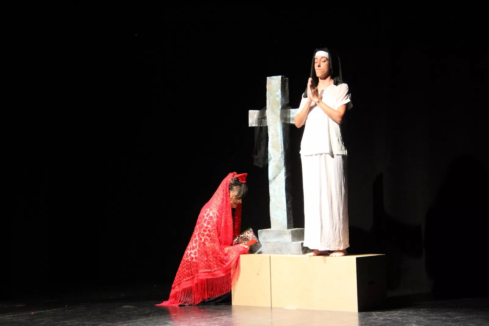Imágenes de Infinito Teatro en la Muestra Joven de Huesca 2025. Foto Carlos Neofato