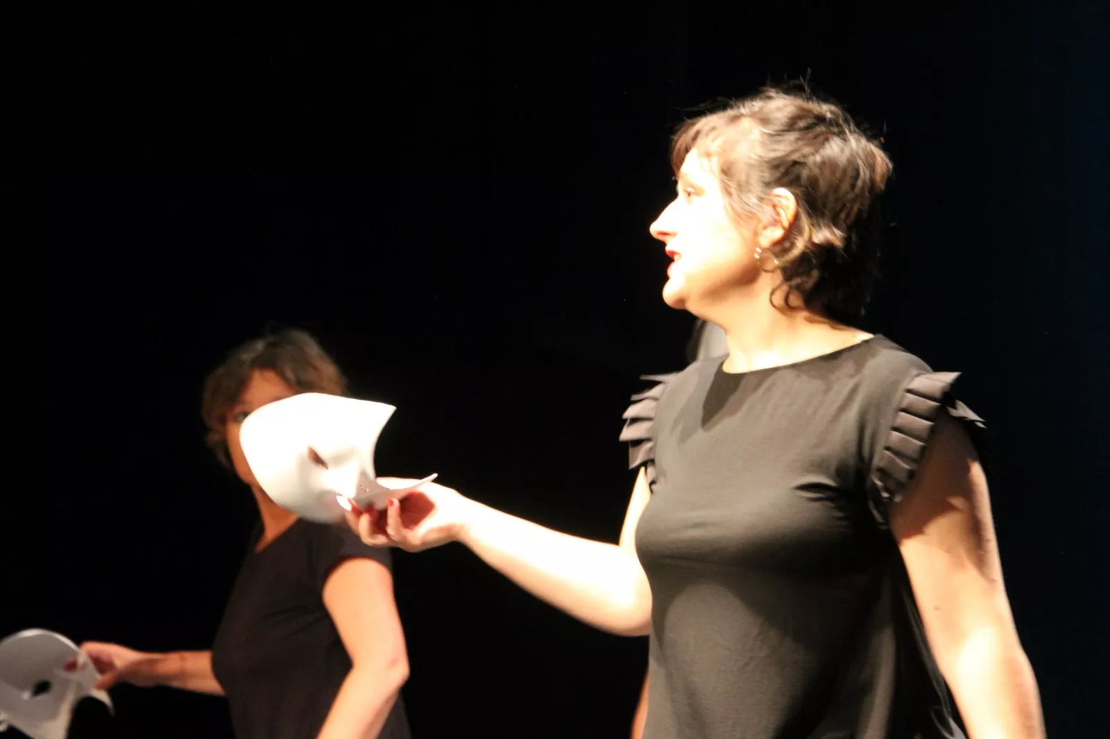 Imágenes de Infinito Teatro en la Muestra Joven de Huesca 2025. Foto Carlos Neofato