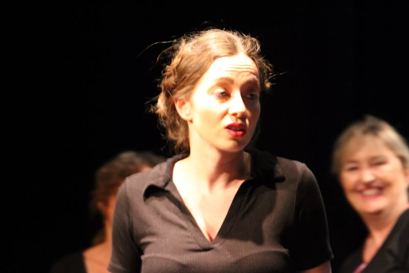 Imágenes de Infinito Teatro en la Muestra Joven de Huesca 2025. Foto Carlos Neofato