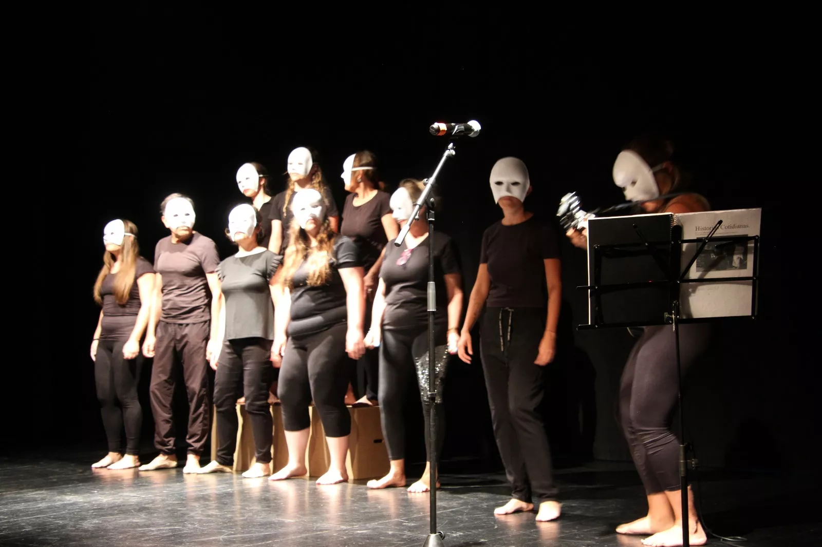 Imágenes de Infinito Teatro en la Muestra Joven de Huesca 2025. Foto Carlos Neofato