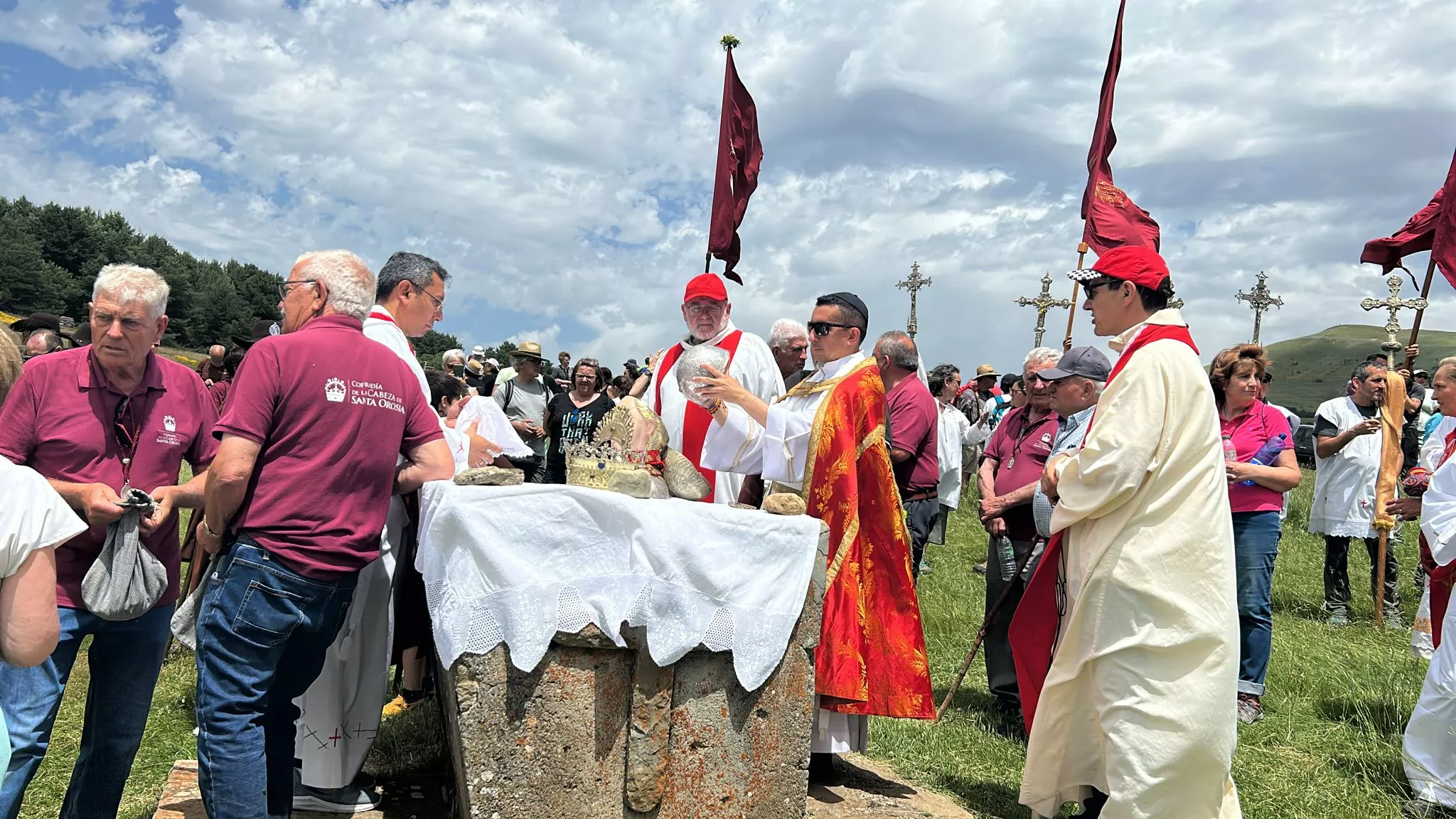 Romería de Santa Orosia en Yebra de Basa.