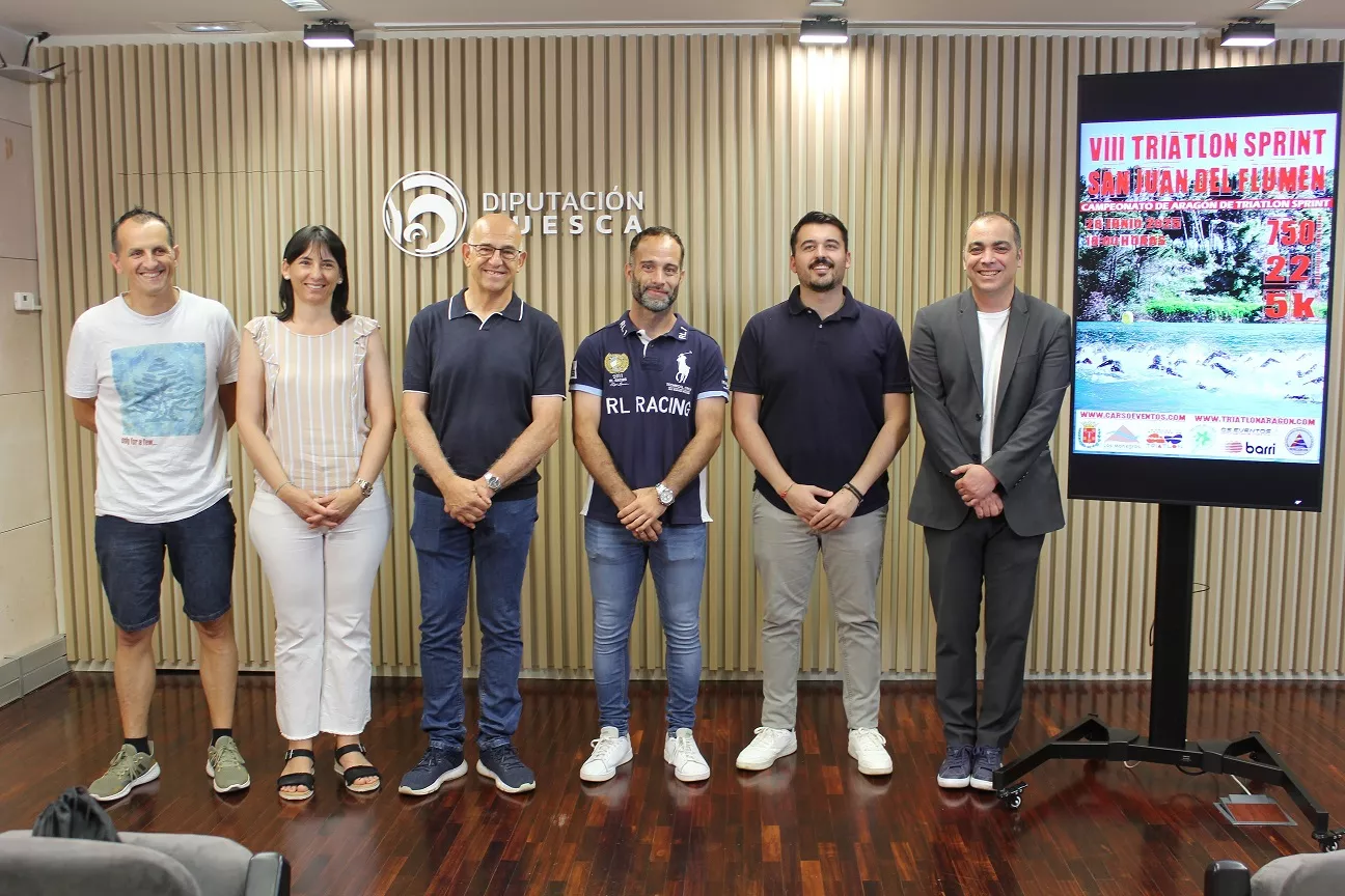 Presentación del Triatlón de San Juan del Flumen 2025 en la DPH.