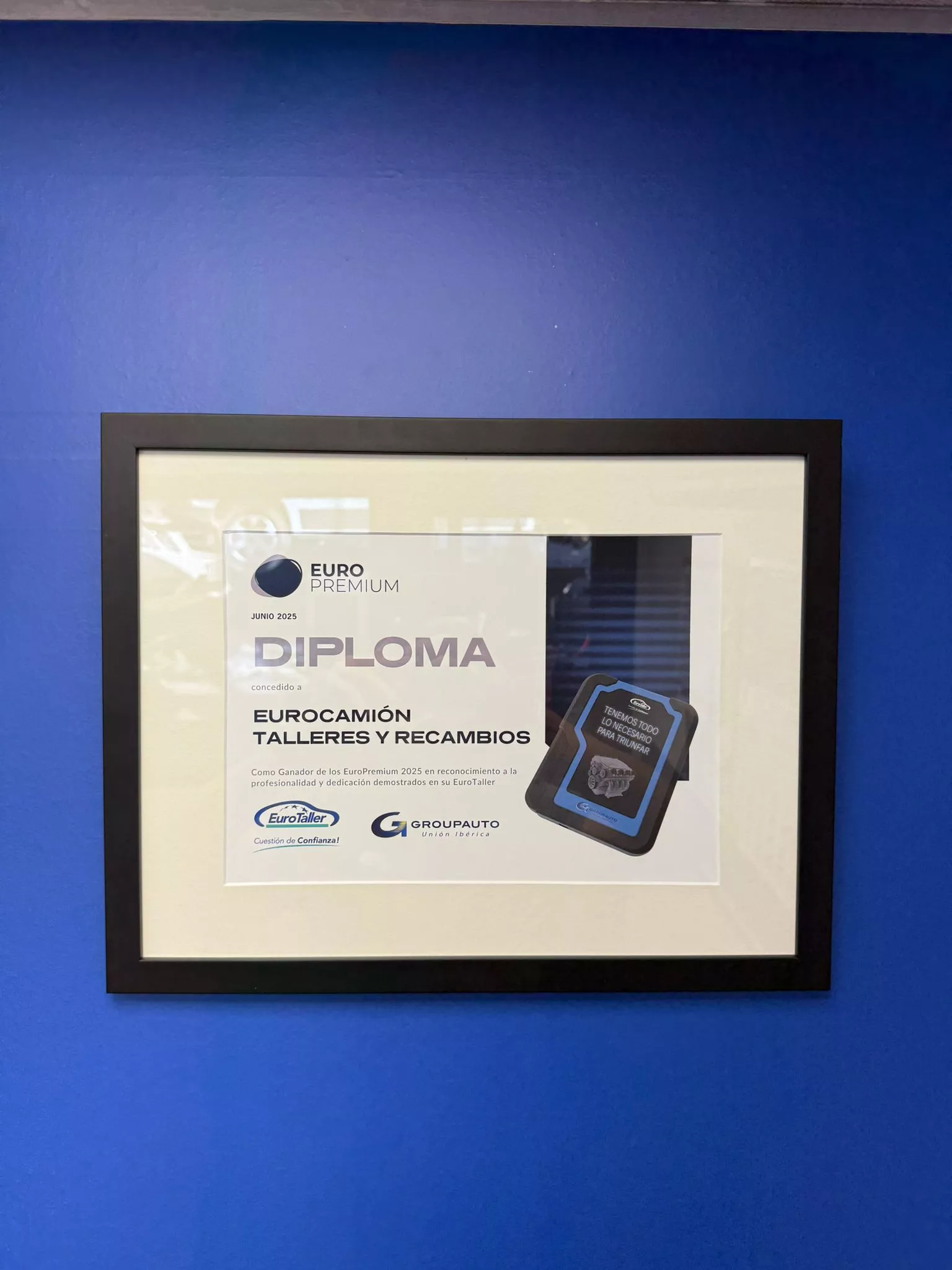 Eurocamión Talleres y Recambios, Europremium 2025