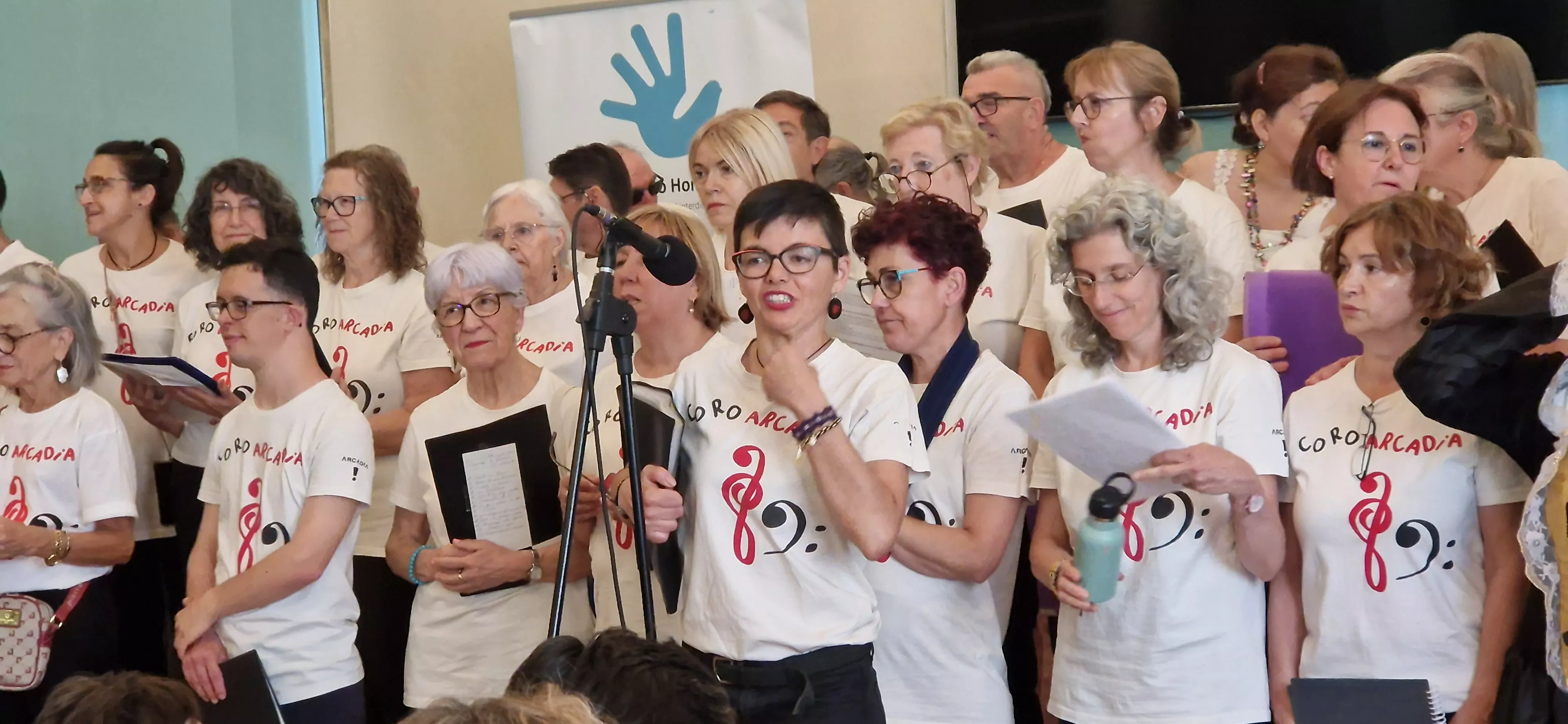 Actuación de Arcadia en el Salón Azul del Casino. Foto Myriam Martínez