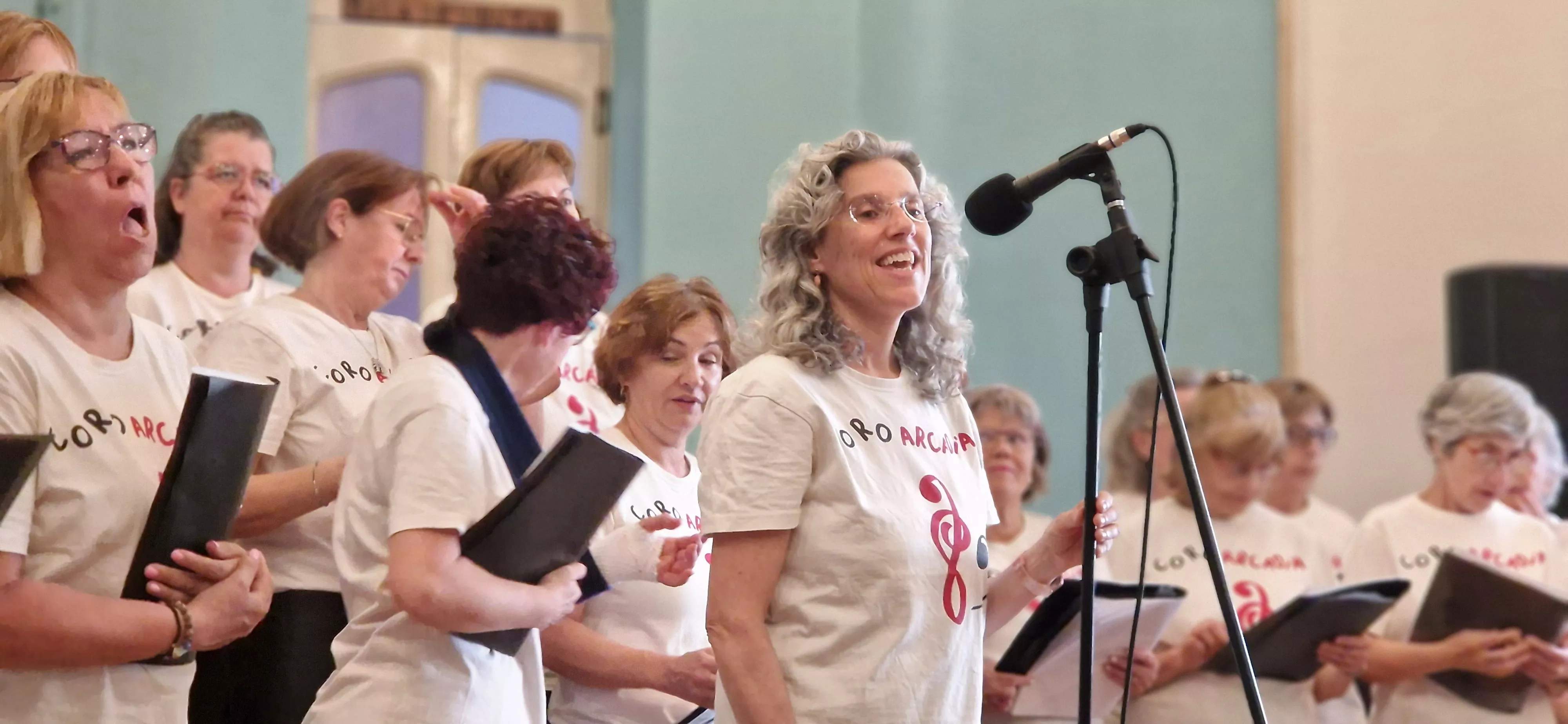 Actuación de Arcadia en el Salón Azul del Casino. Foto Myriam Martínez