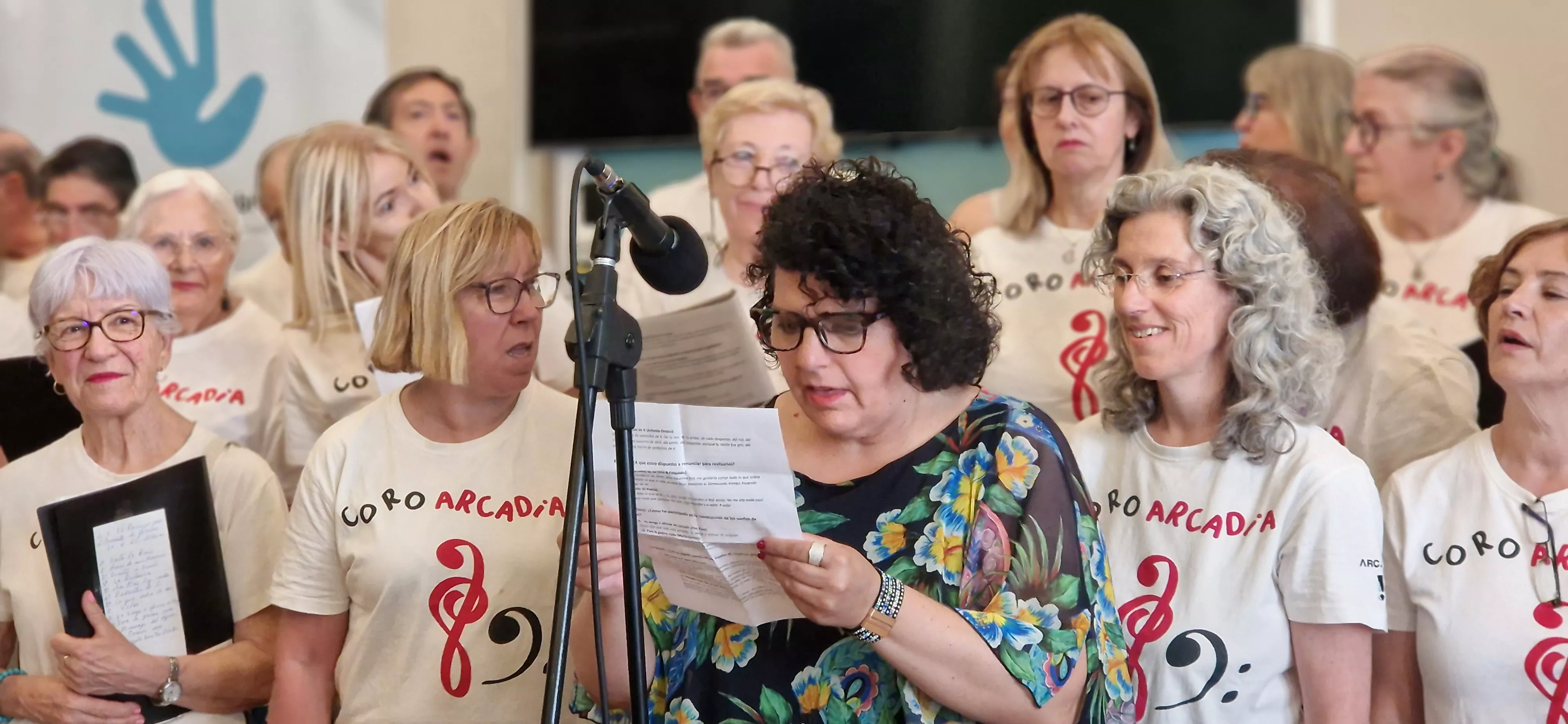 Actuación de Arcadia en el Salón Azul del Casino. Foto Myriam Martínez