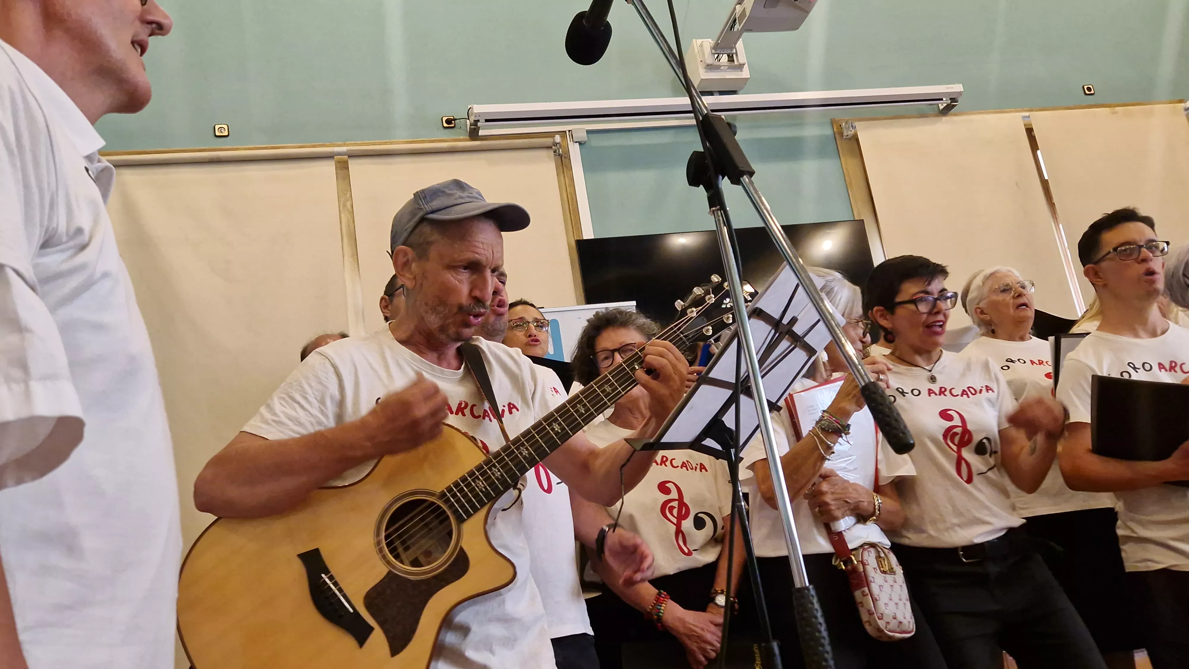 Actuación de Arcadia en el Salón Azul del Casino. Foto Myriam Martínez
