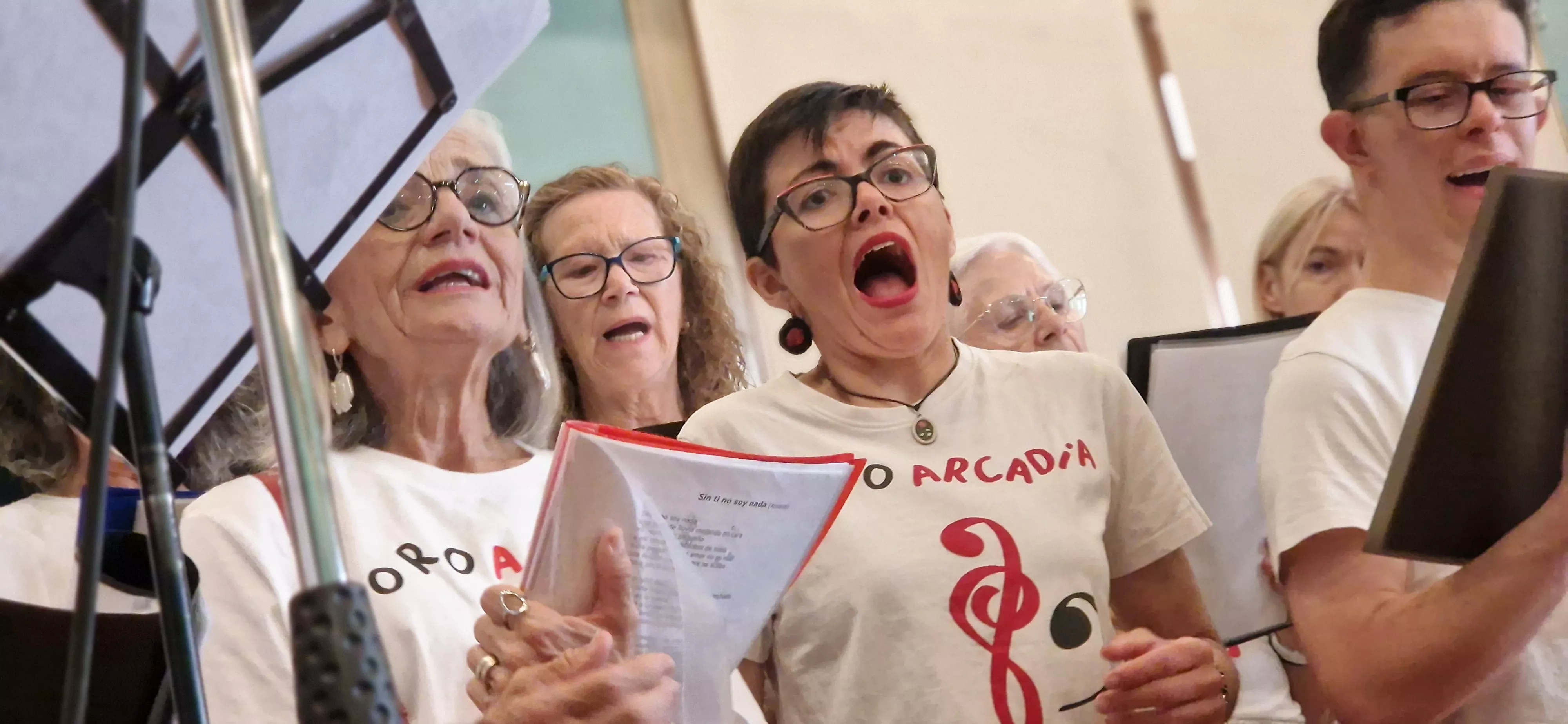 Actuación de Arcadia en el Salón Azul del Casino. Foto Myriam Martínez