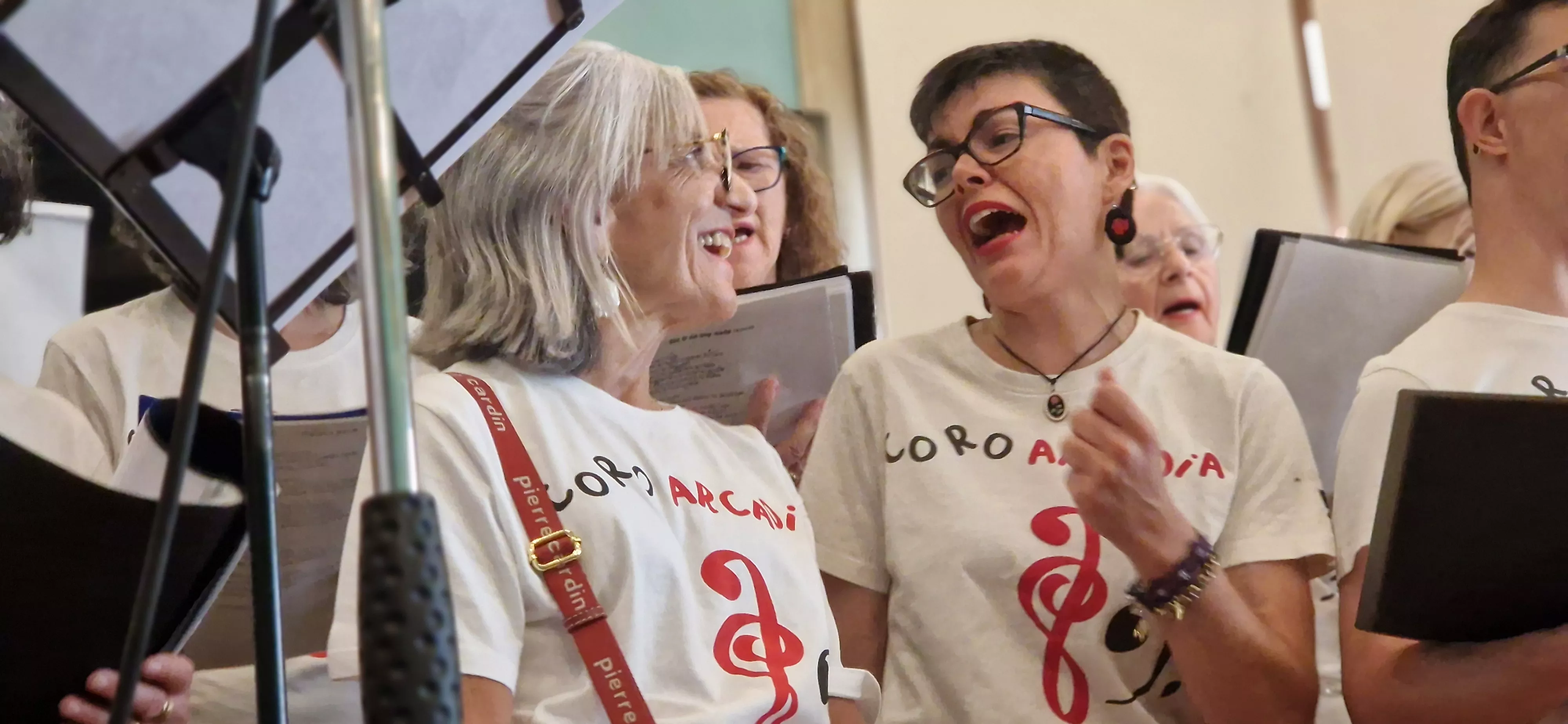 Actuación de Arcadia en el Salón Azul del Casino. Foto Myriam Martínez