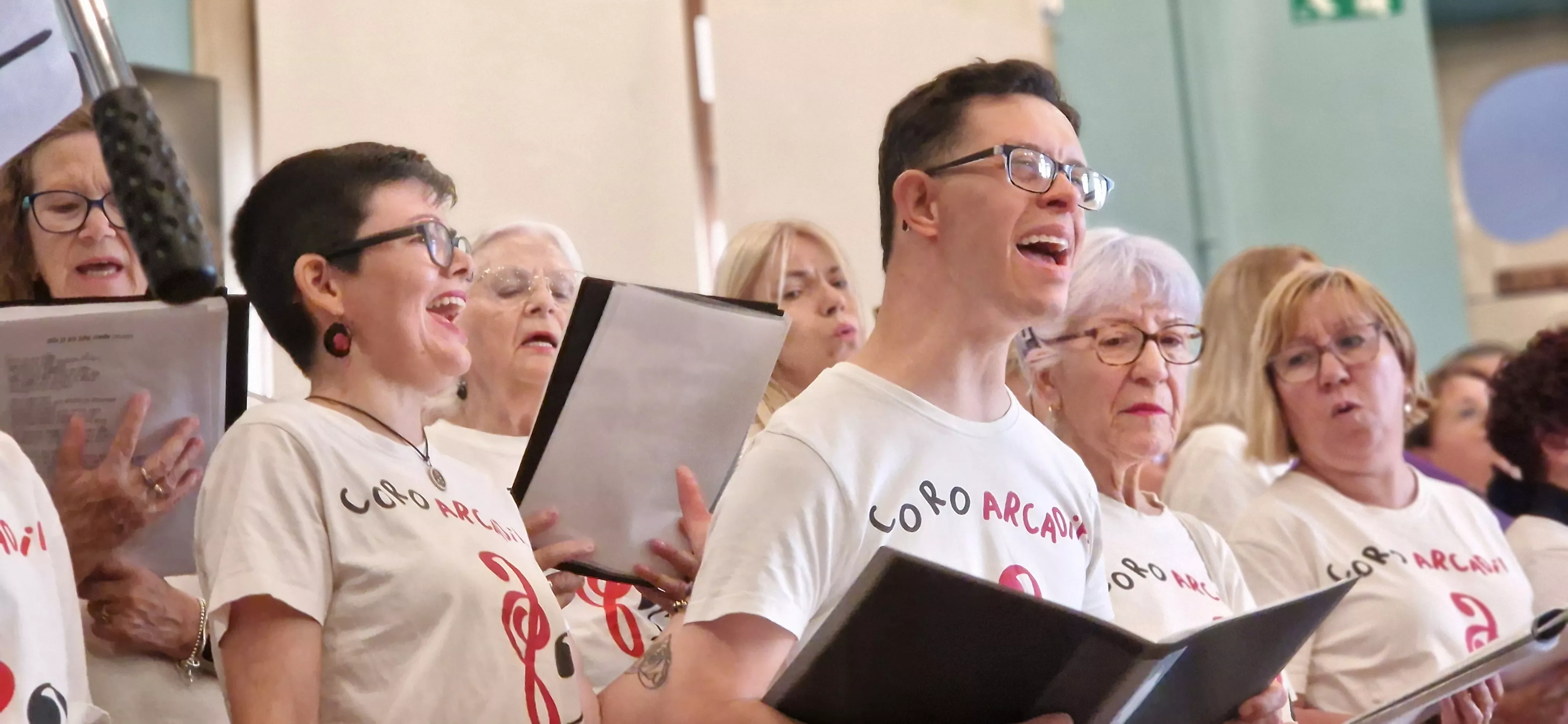 Actuación de Arcadia en el Salón Azul del Casino. Foto Myriam Martínez