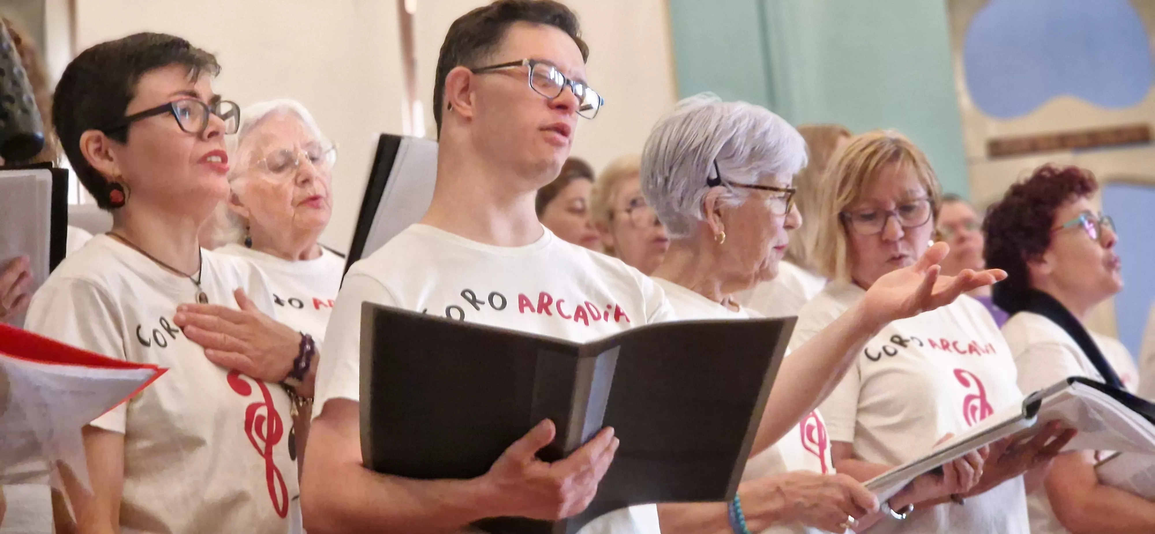 Actuación de Arcadia en el Salón Azul del Casino. Foto Myriam Martínez