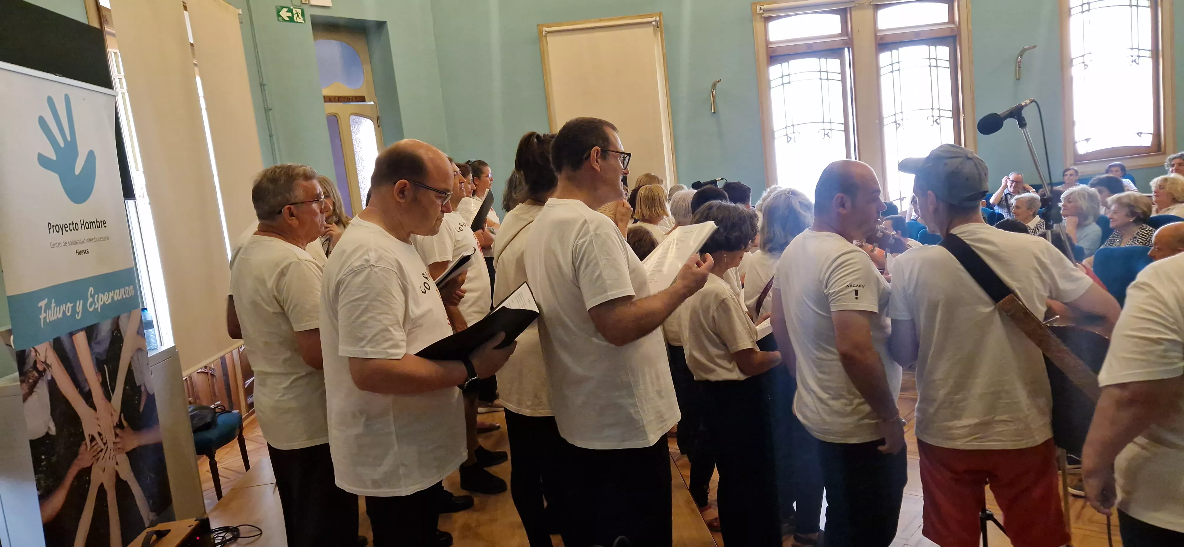 Actuación de Arcadia en el Salón Azul del Casino. Foto Myriam Martínez