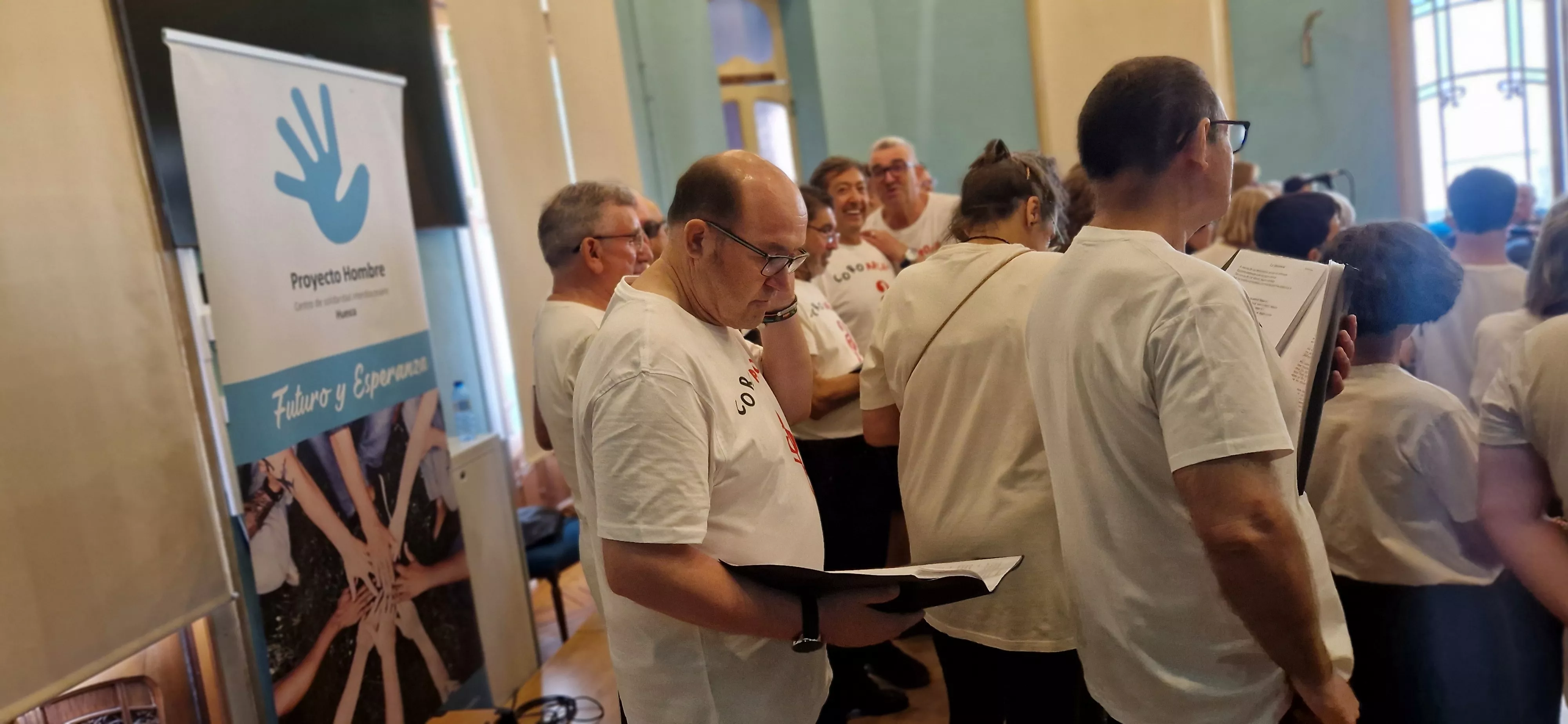 Actuación de Arcadia en el Salón Azul del Casino. Foto Myriam Martínez