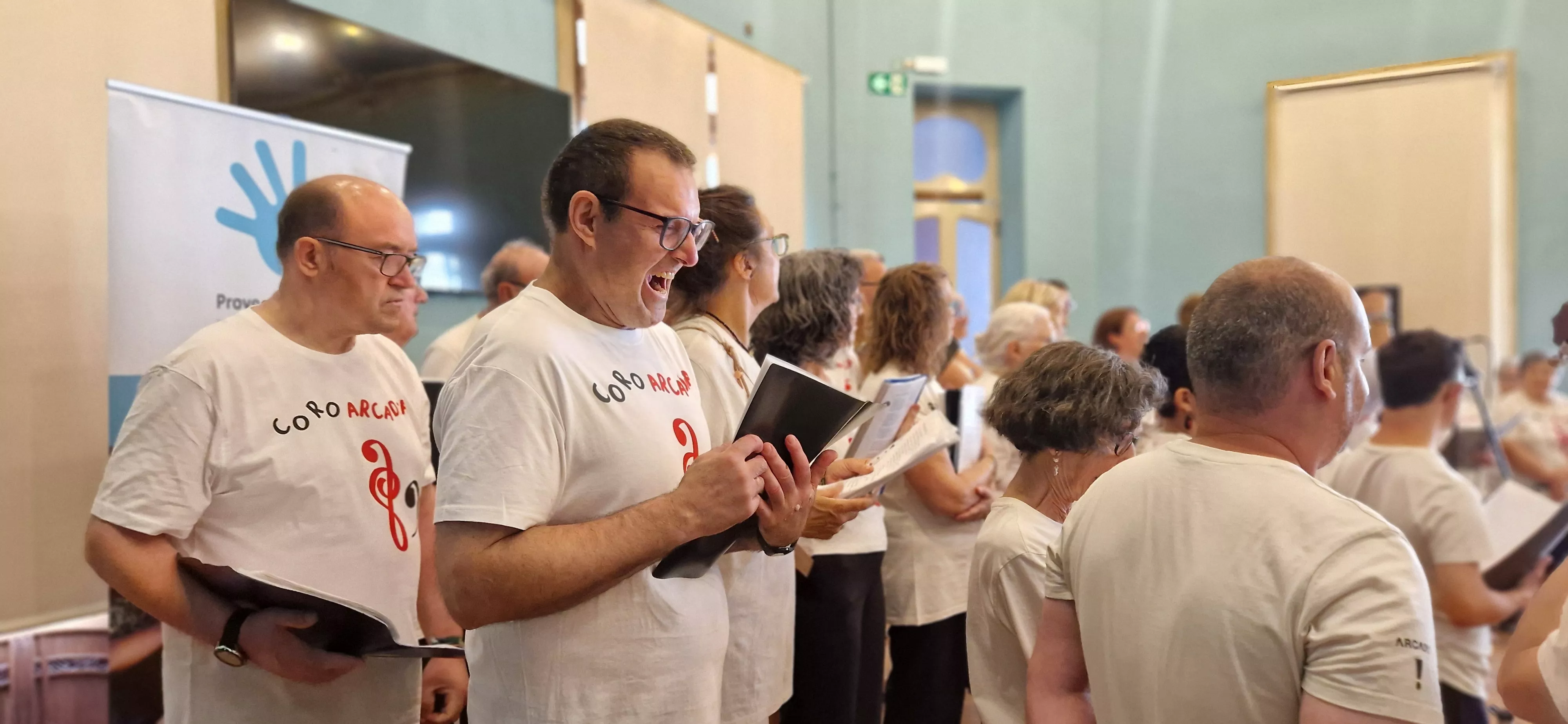 Actuación de Arcadia en el Salón Azul del Casino. Foto Myriam Martínez