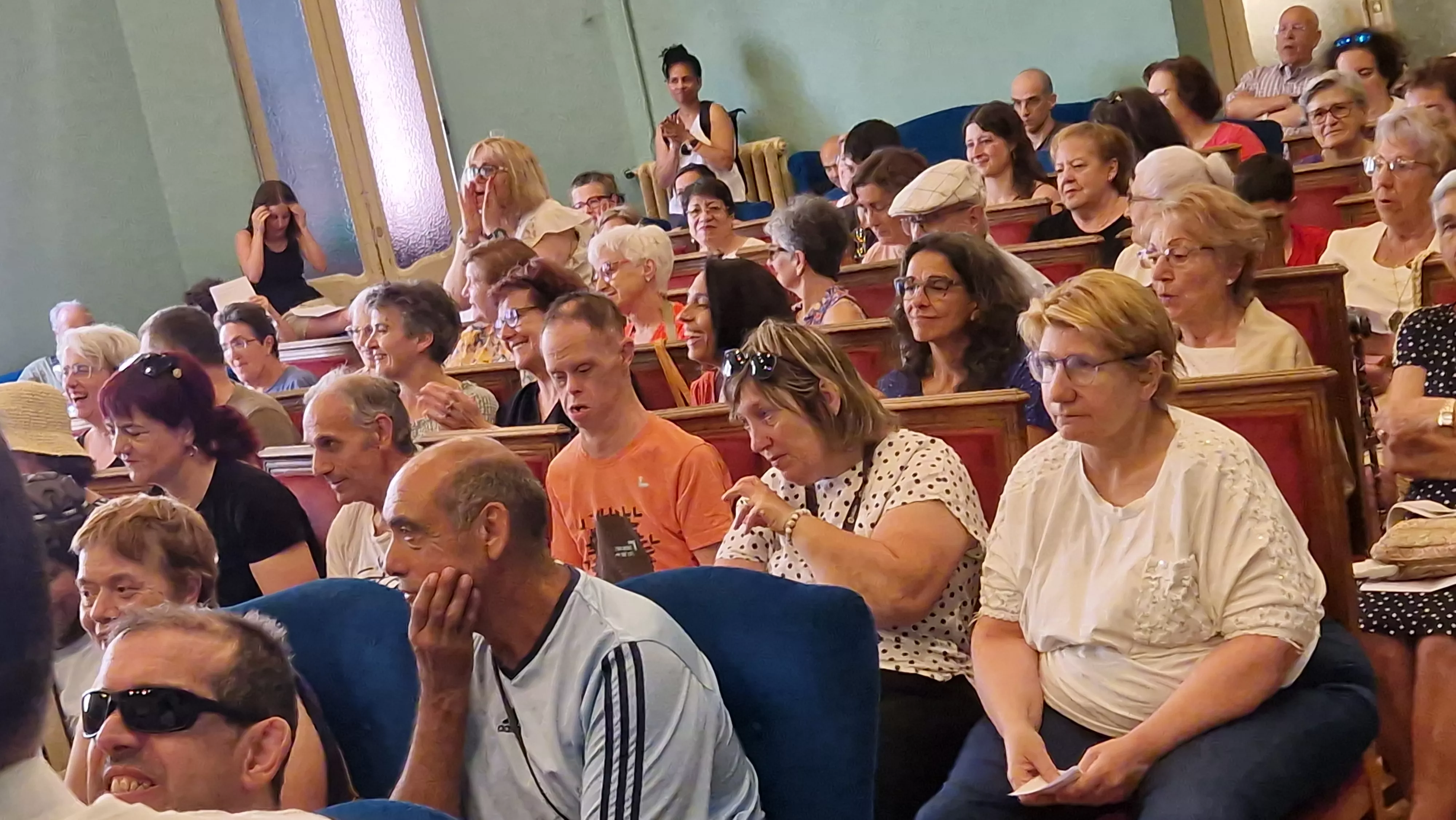 Actuación de Arcadia en el Salón Azul del Casino. Foto Myriam Martínez