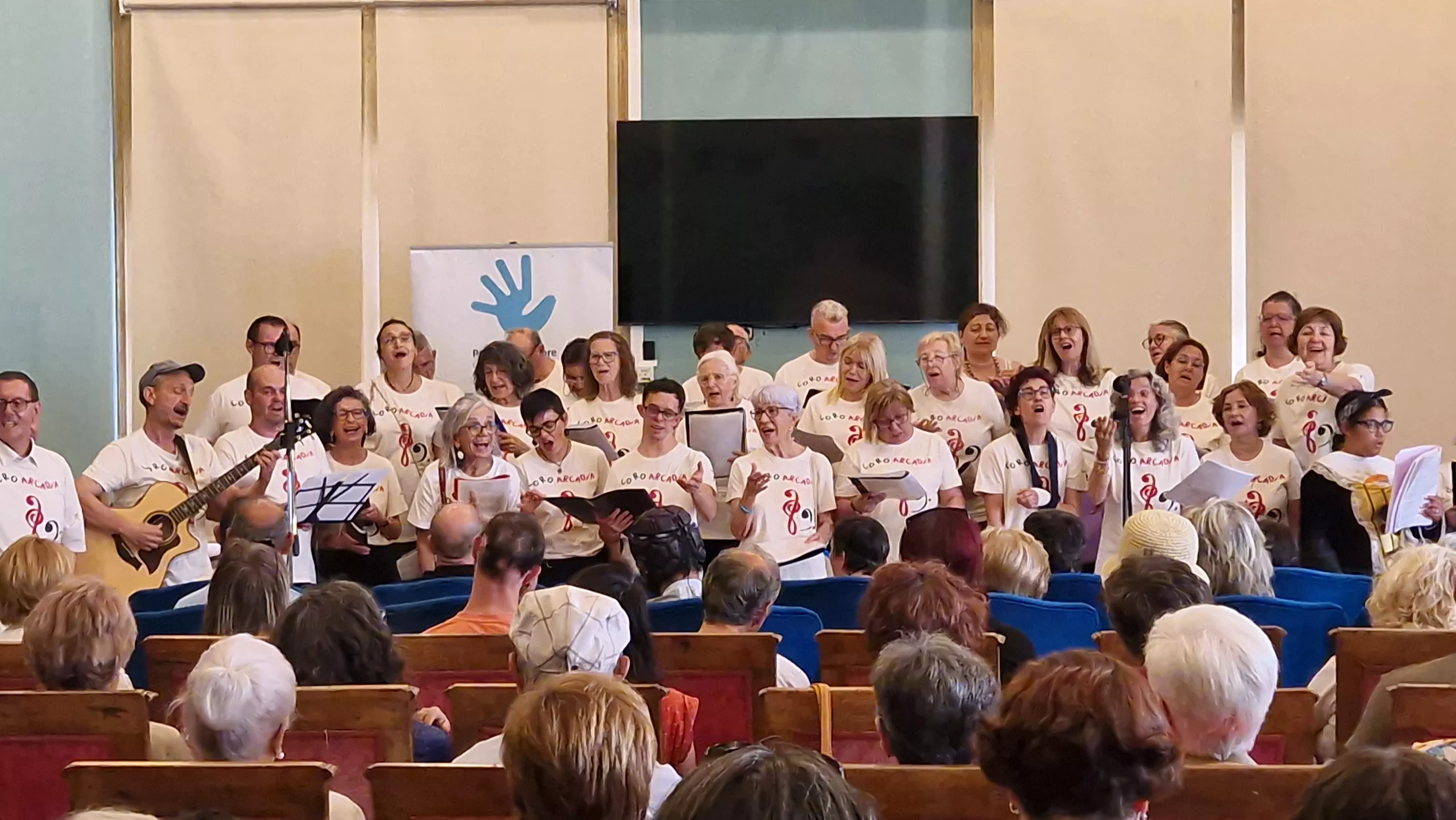 Actuación de Arcadia en el Salón Azul del Casino. Foto Myriam Martínez