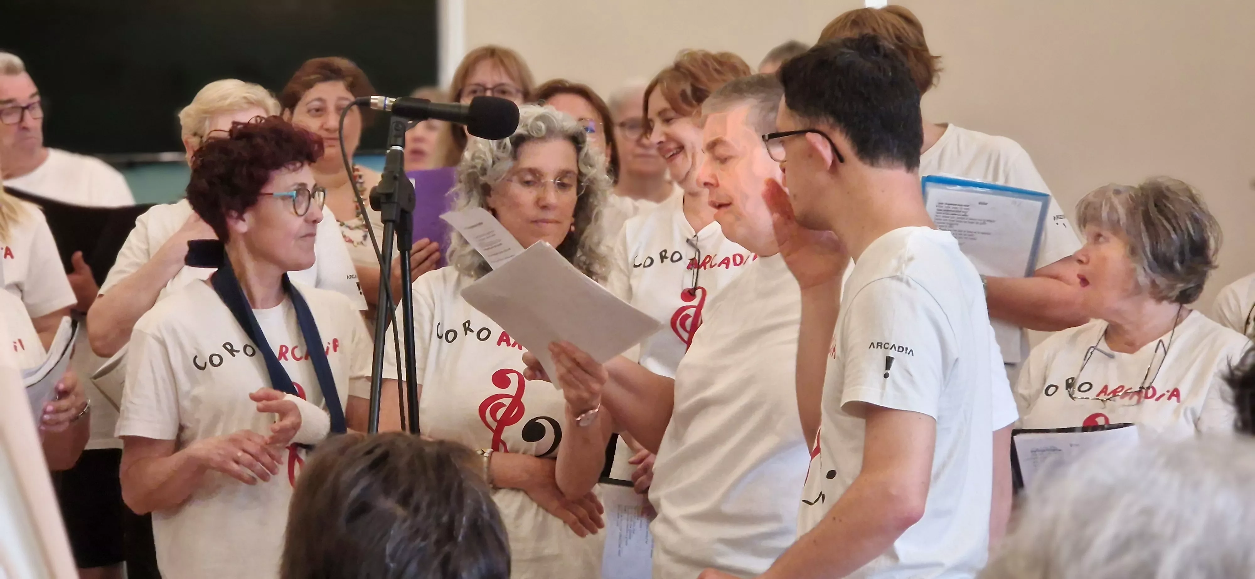 Actuación de Arcadia en el Salón Azul del Casino. Foto Myriam Martínez