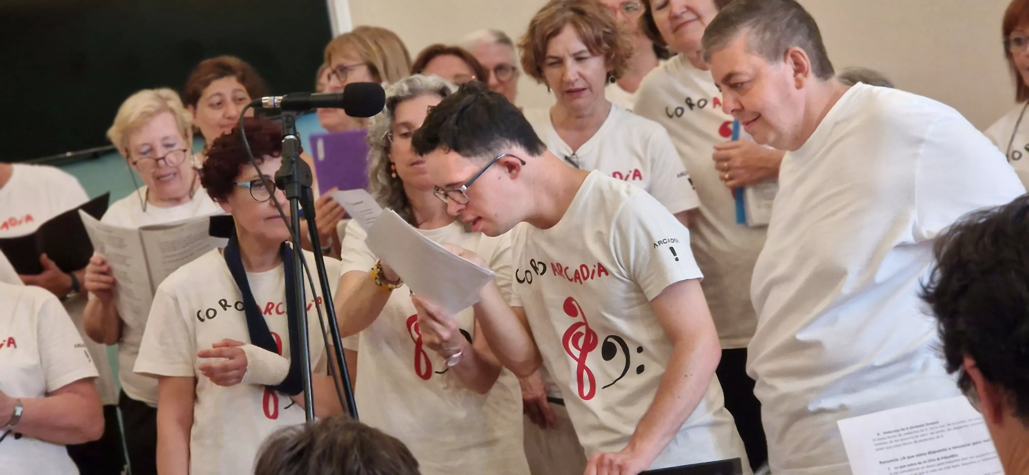 Actuación de Arcadia en el Salón Azul del Casino. Foto Myriam Martínez