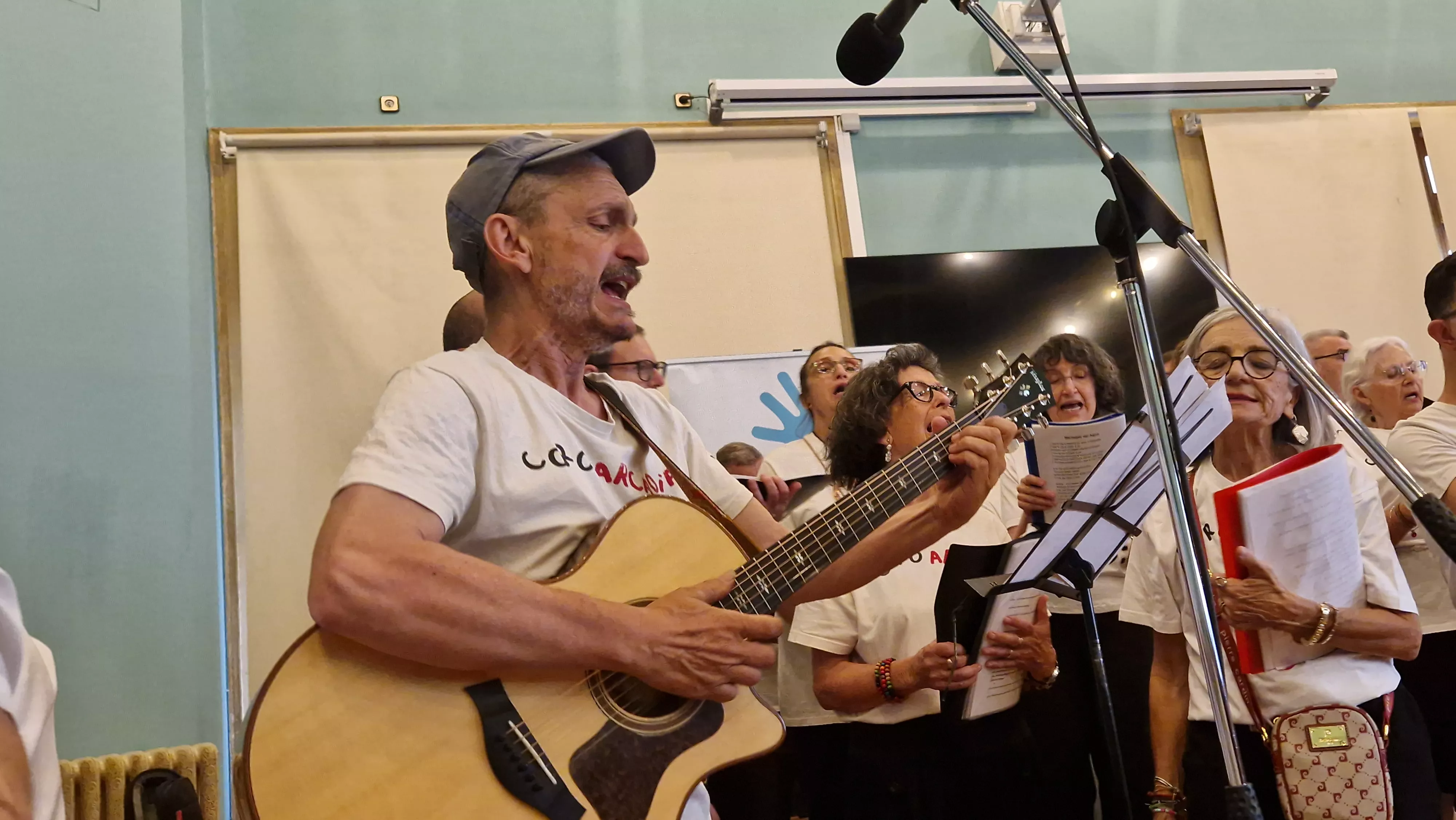 Actuación de Arcadia en el Salón Azul del Casino. Foto Myriam Martínez