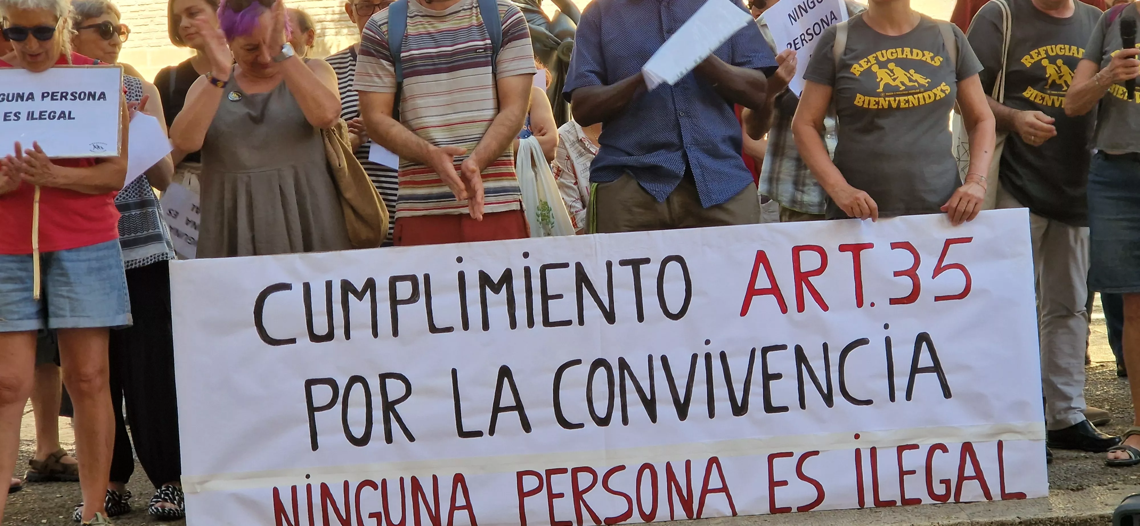 Organizaciones sociales se concentrarán este jueves contra el racismo. Foto Myriam Martínez