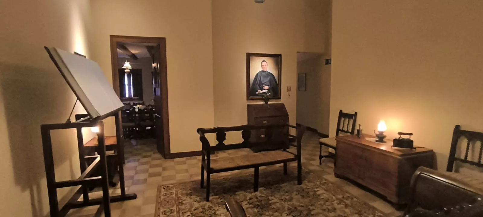 Casa Museo del Padre Saturnino López Novoa en Huesca. Foto Joaquín Santafé